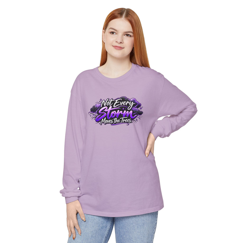 Not Every Storm Moves the Trees Epilepsy Awareness Long Sleeve Shirt