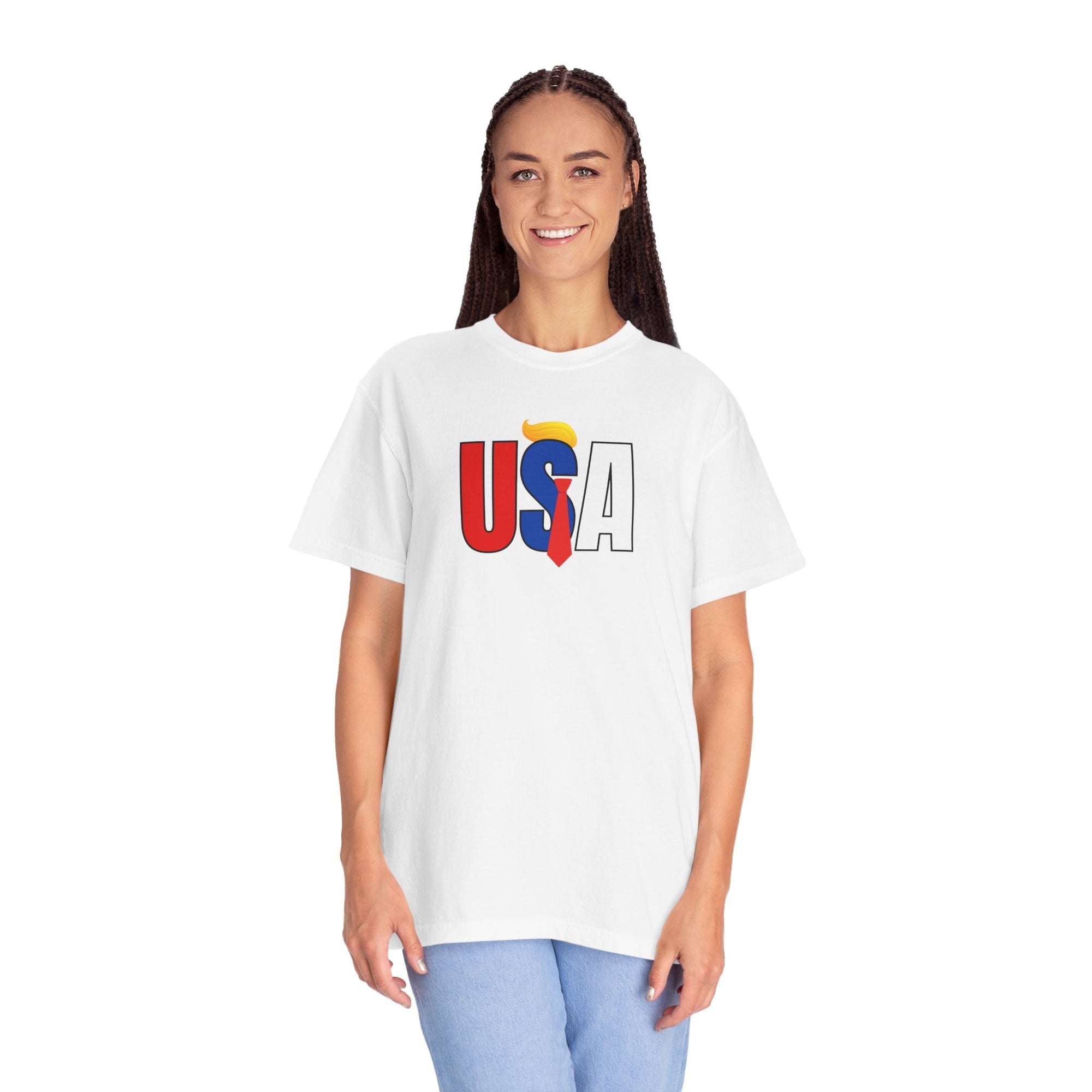 USA Colorful Graphic Unisex T-Shirt Printify
