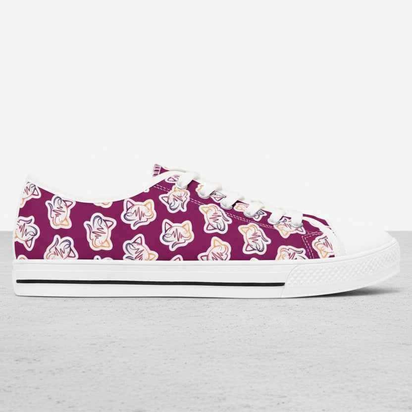 Neurostrong Stride Cat Women'sLow-Top Sneakers