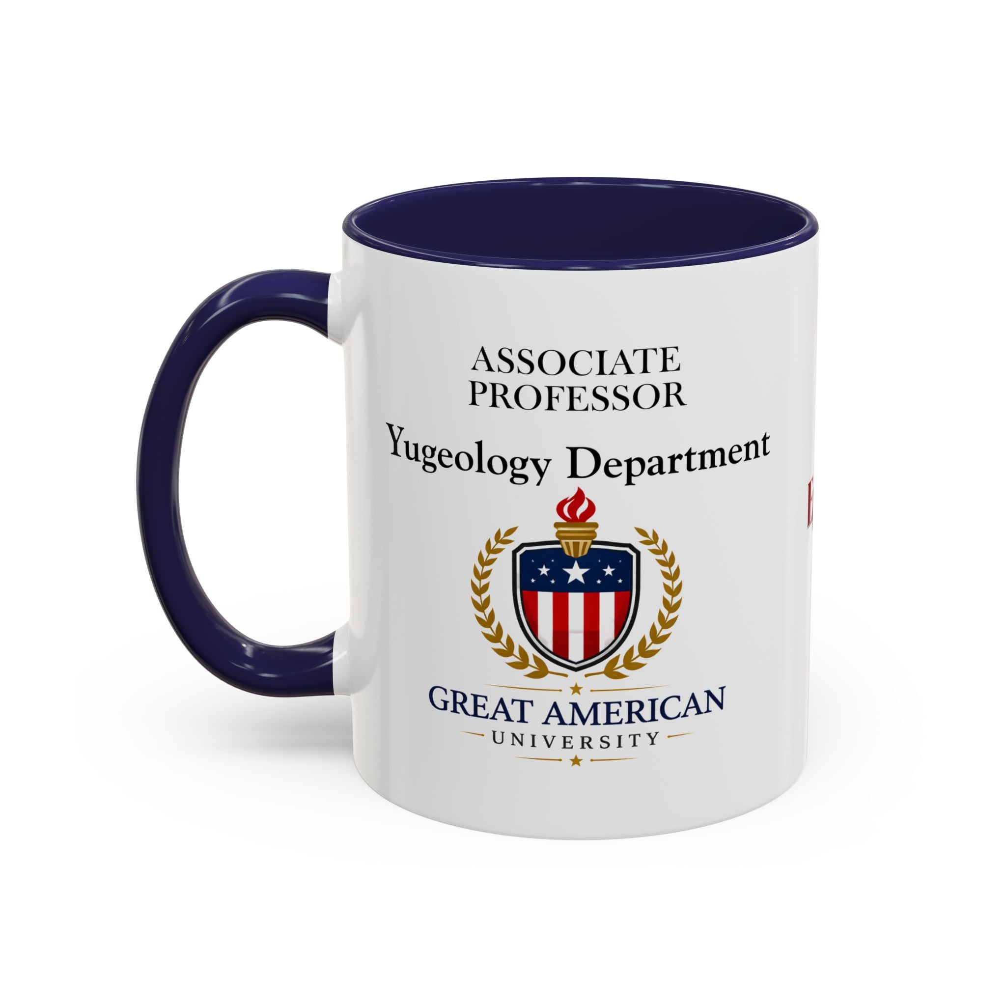 Associate Professor – Yugeology Department Coffee Mug | Political Parody