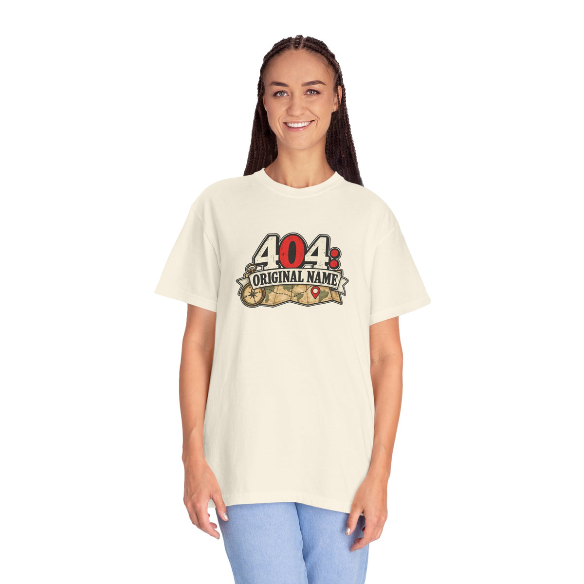 404: Original Name T-Shirt | Funny Geography Renaming Shirt