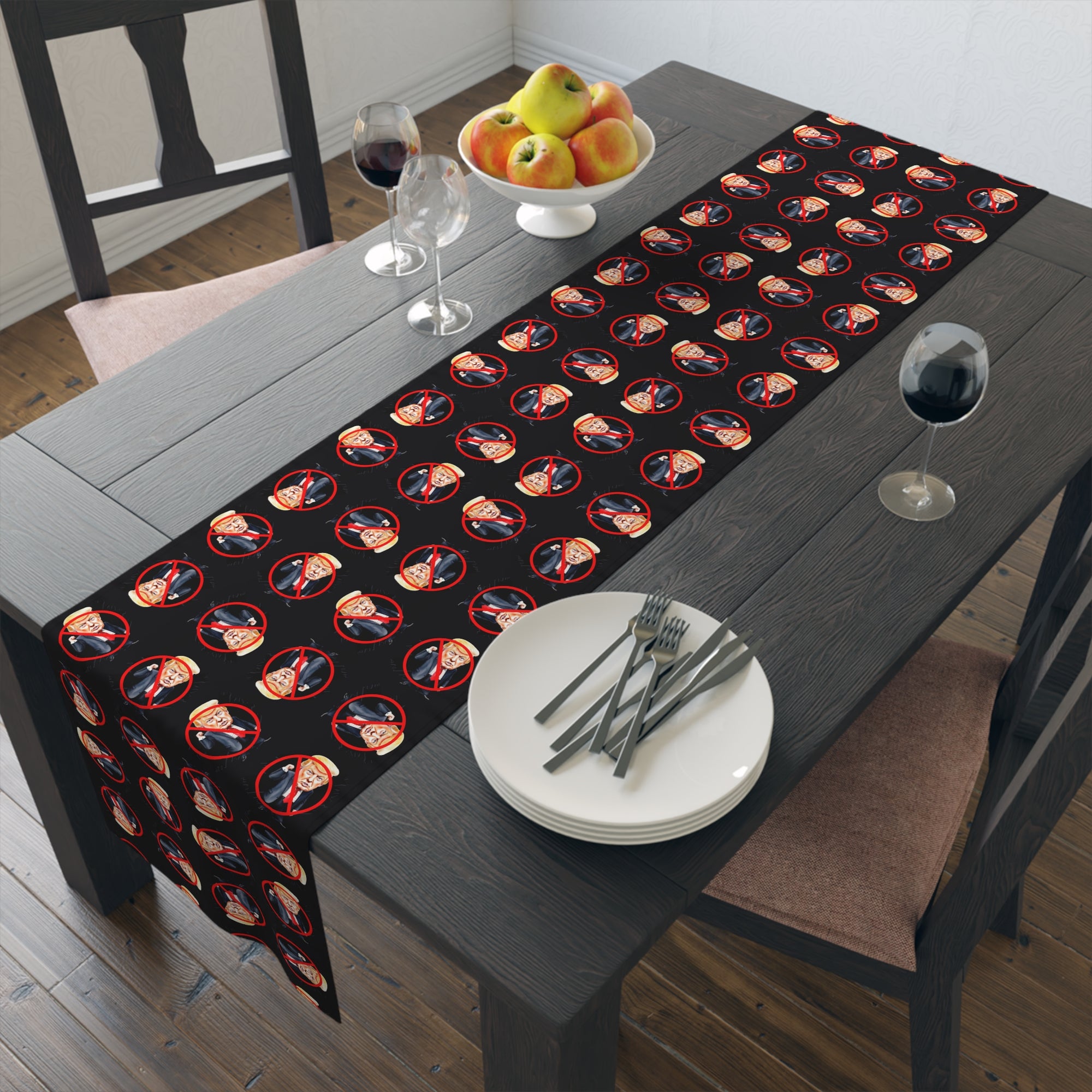 Trump Hater Table Runner