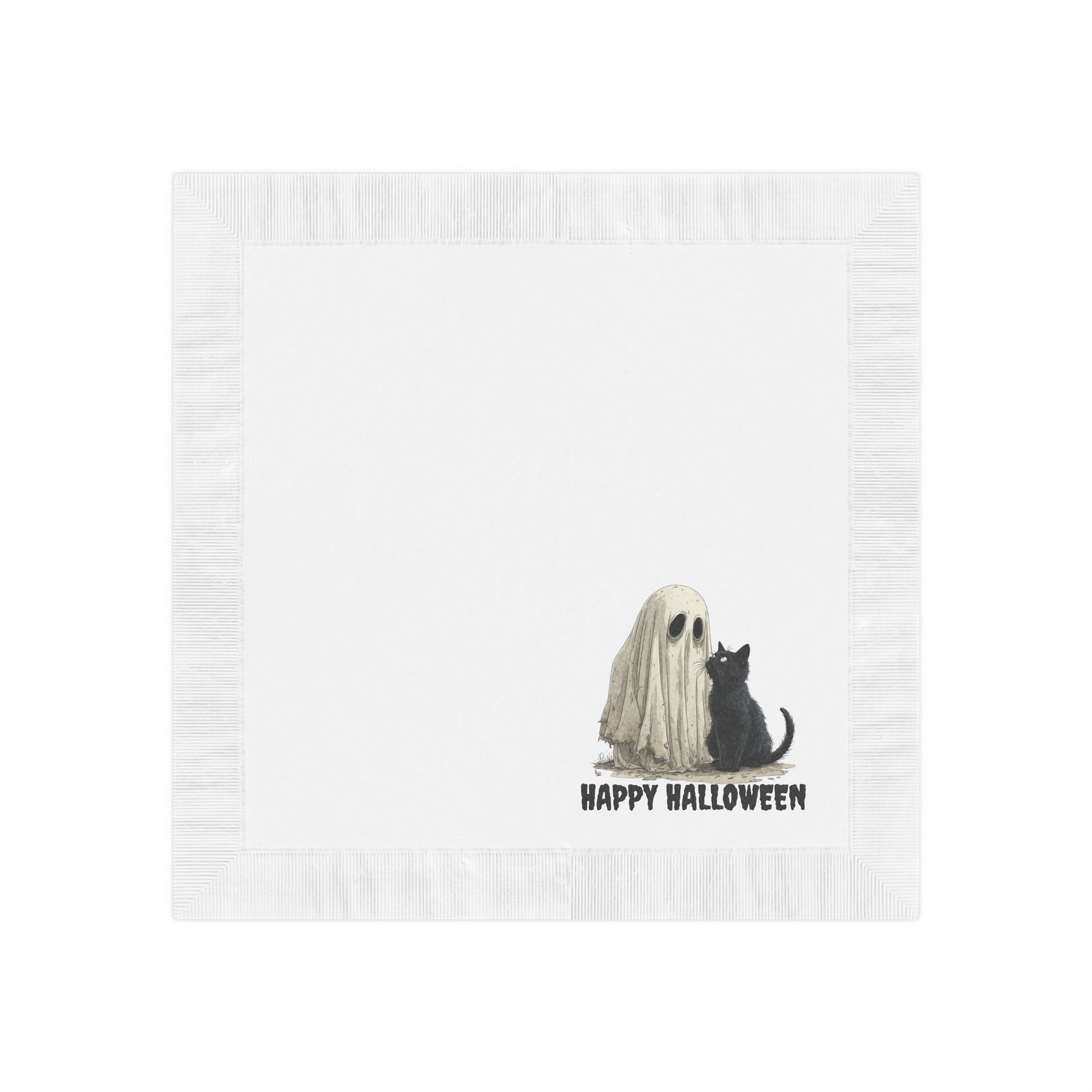Halloween-themed Party Napkins, Spooky Decor