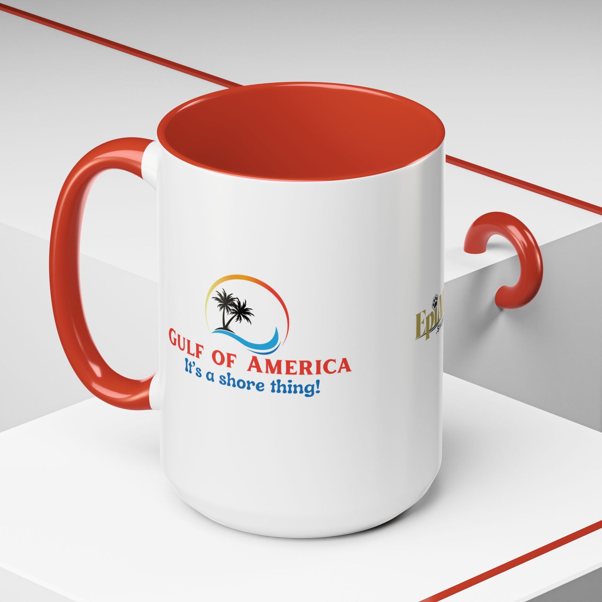 American Gulf Accent Coffee Mug - It's a Shore Thing! 11oz & 15oz