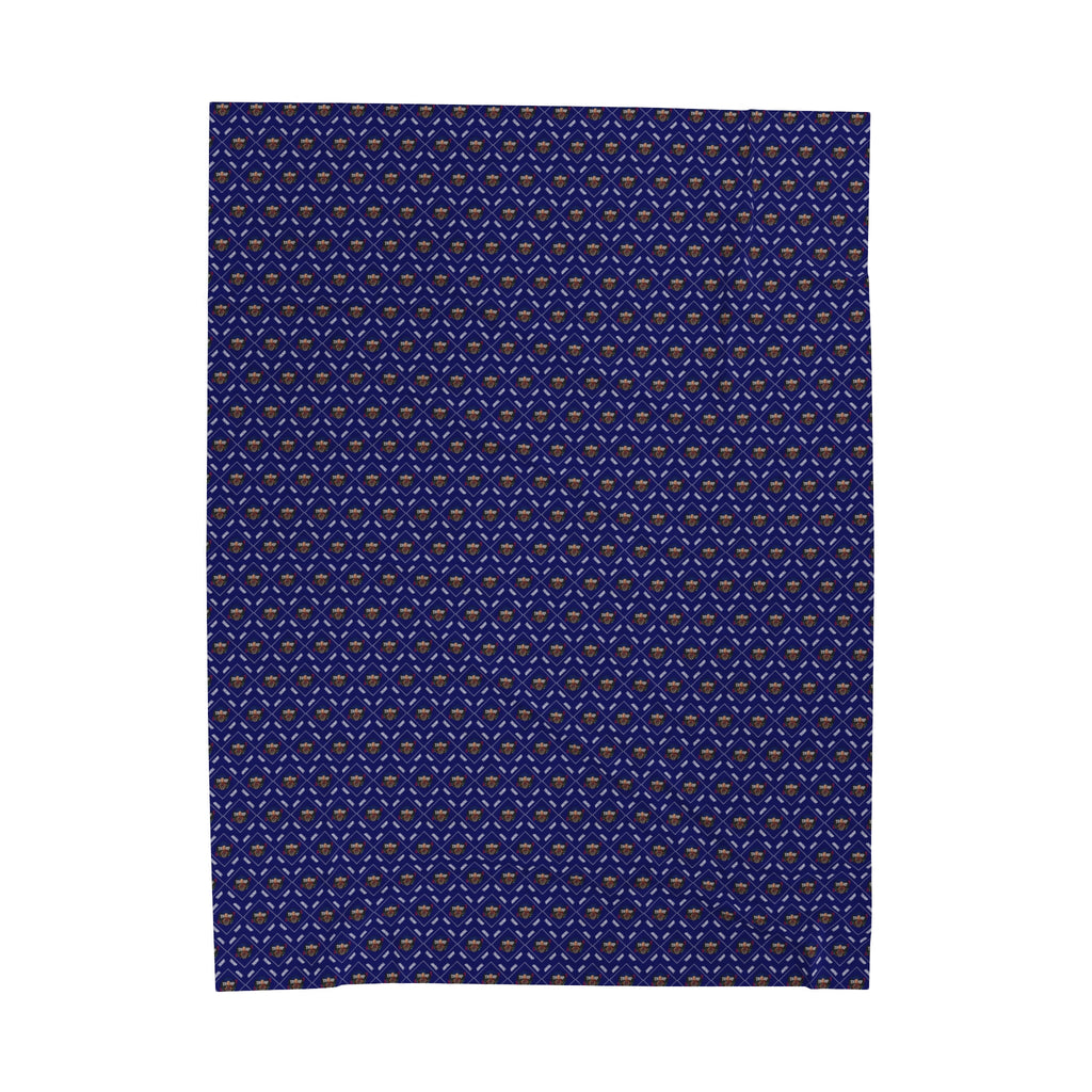 Trump Pattern Velveteen Plush Blanket