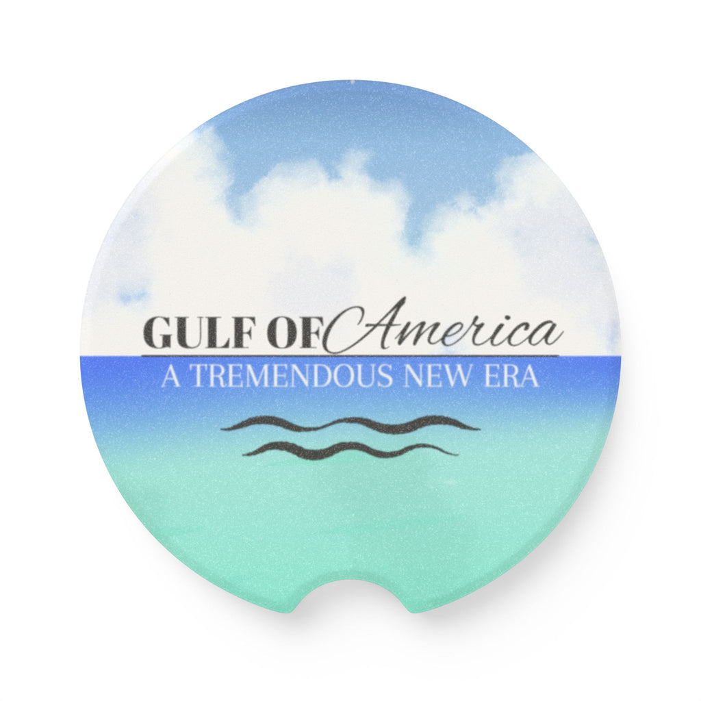 Tremendous American Gulf Soapstone Car Coaster