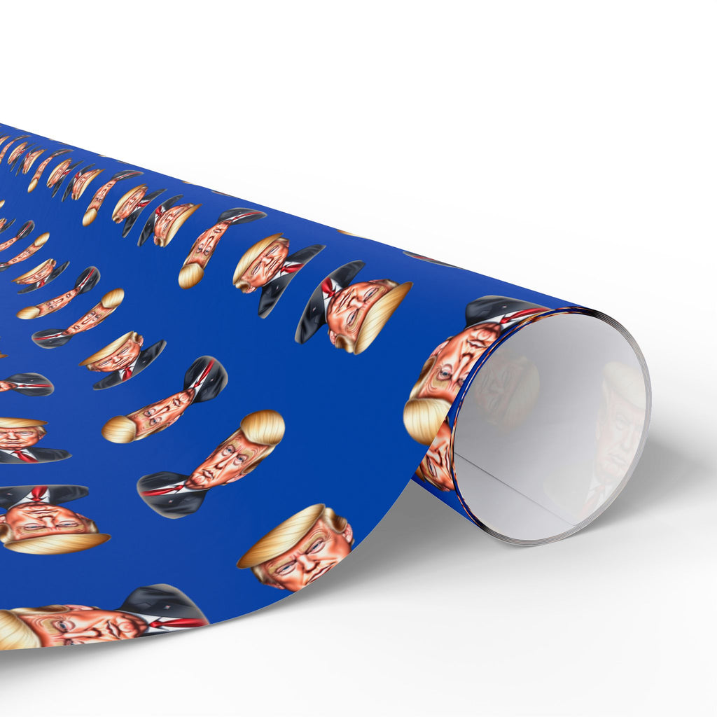 Colorful Trump Face Gift Wrap Paper for All Occasions