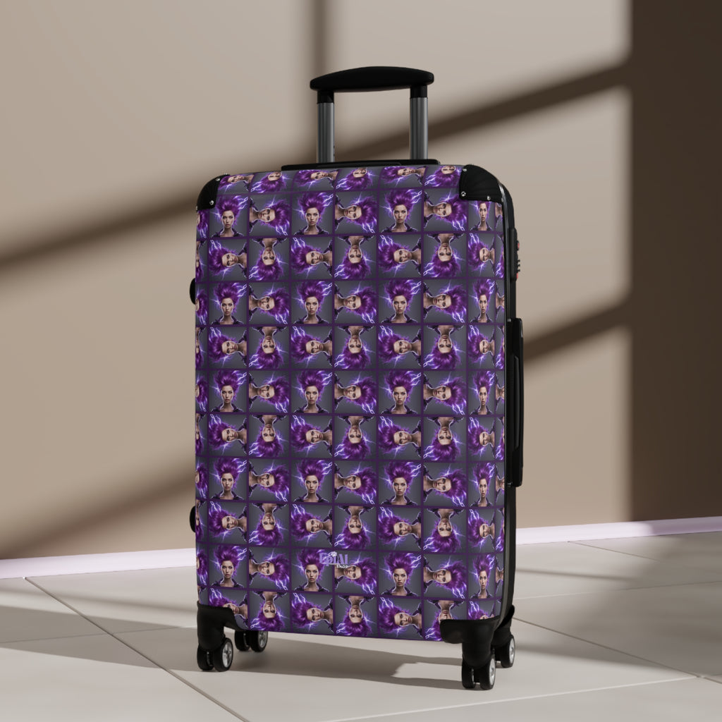 Purple Maze Epilepsy Awareness Suitcase