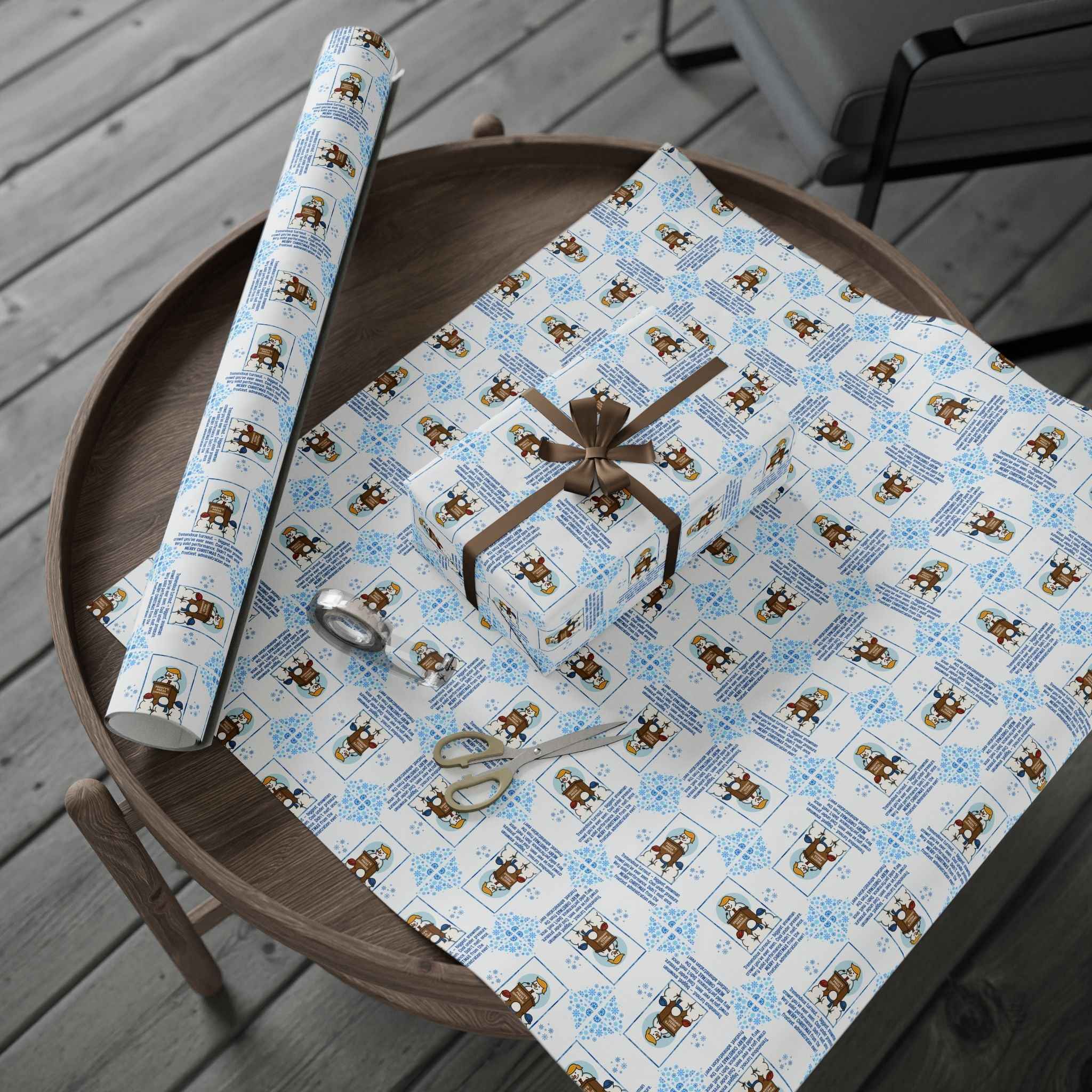 Frosty’s Press Conference Wrapping Paper