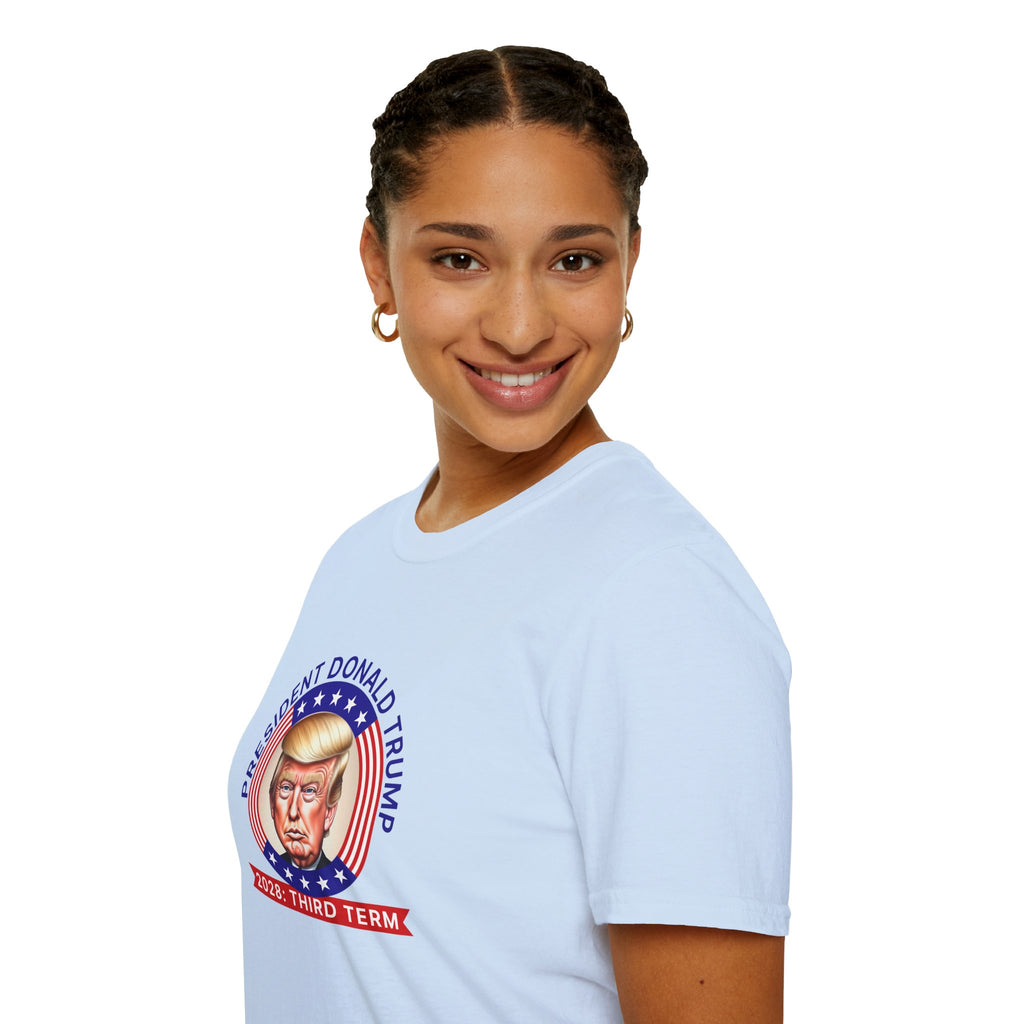Trump Third Term 2028 Unisex Softstyle T-Shirt