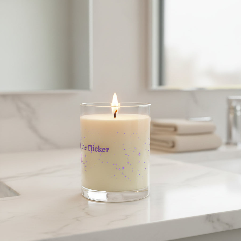 Steady Through the Flicker Candle – Neurostrong Epilepsy Awareness Soy Candle