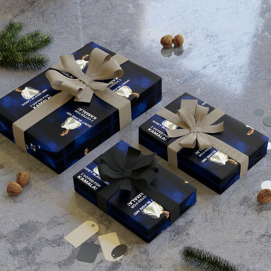 Kamala Gift Wrapping Paper Roll - Unique Design for Any Occasion Printify