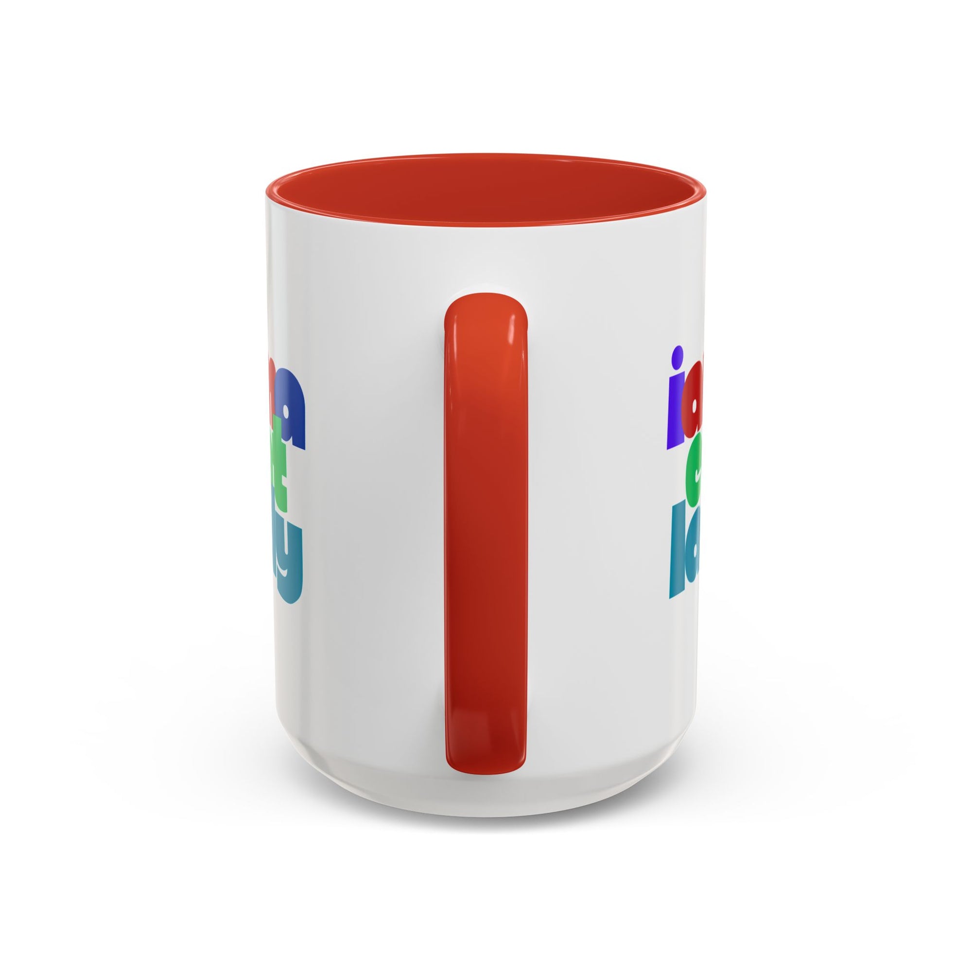 I Am a Cat Lady Accent Coffee Mug