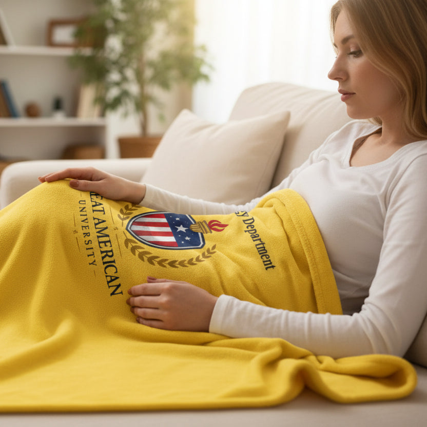 Yugeology Department Blanket – Great American University Parody Throw