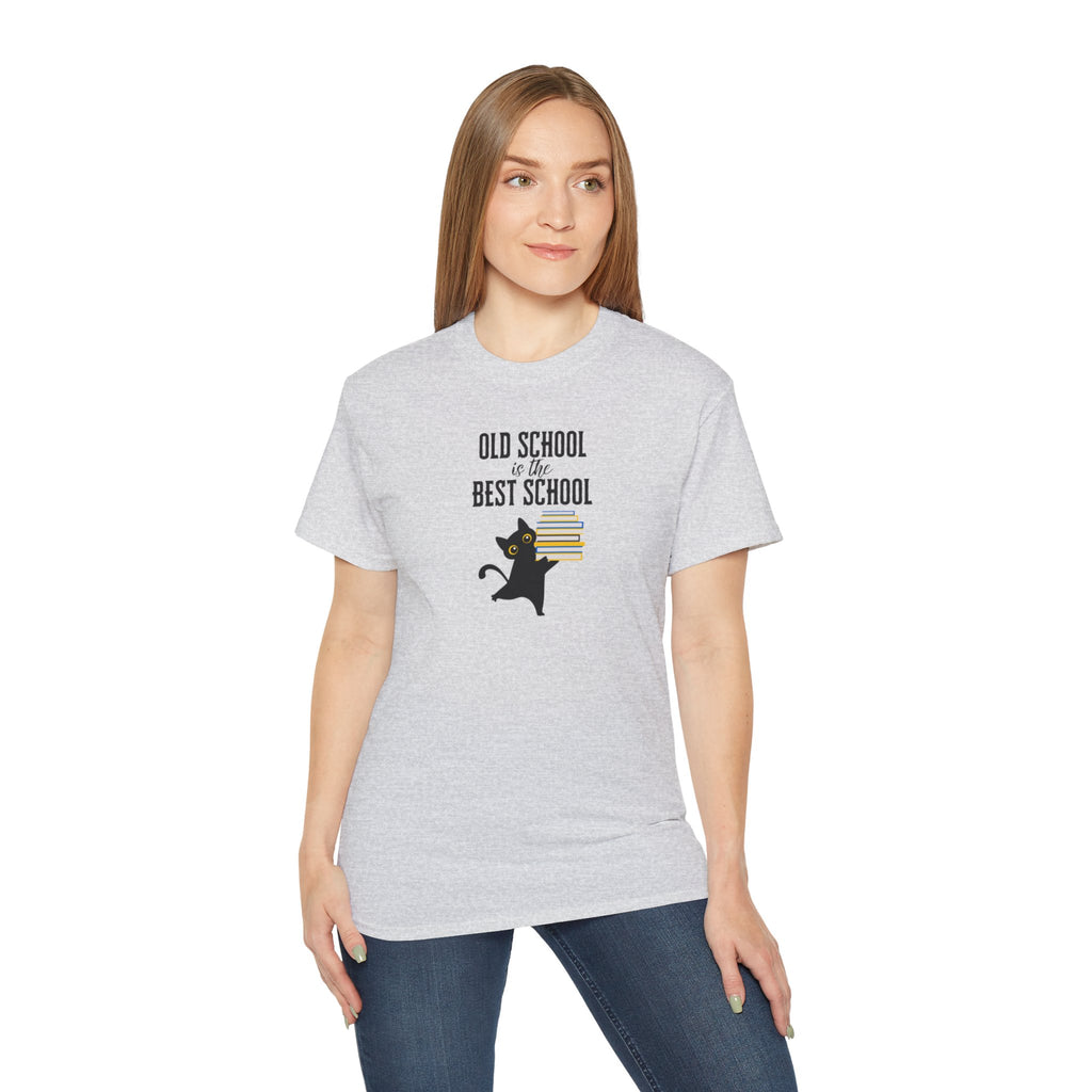 Old School Unisex Ultra Cotton Tee - T - Shirt - Epileptic Al’s Shop
