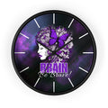 Photo depicting the ​Beautiful Brain Be Brave Wall Clock from EpiAl's Shop.