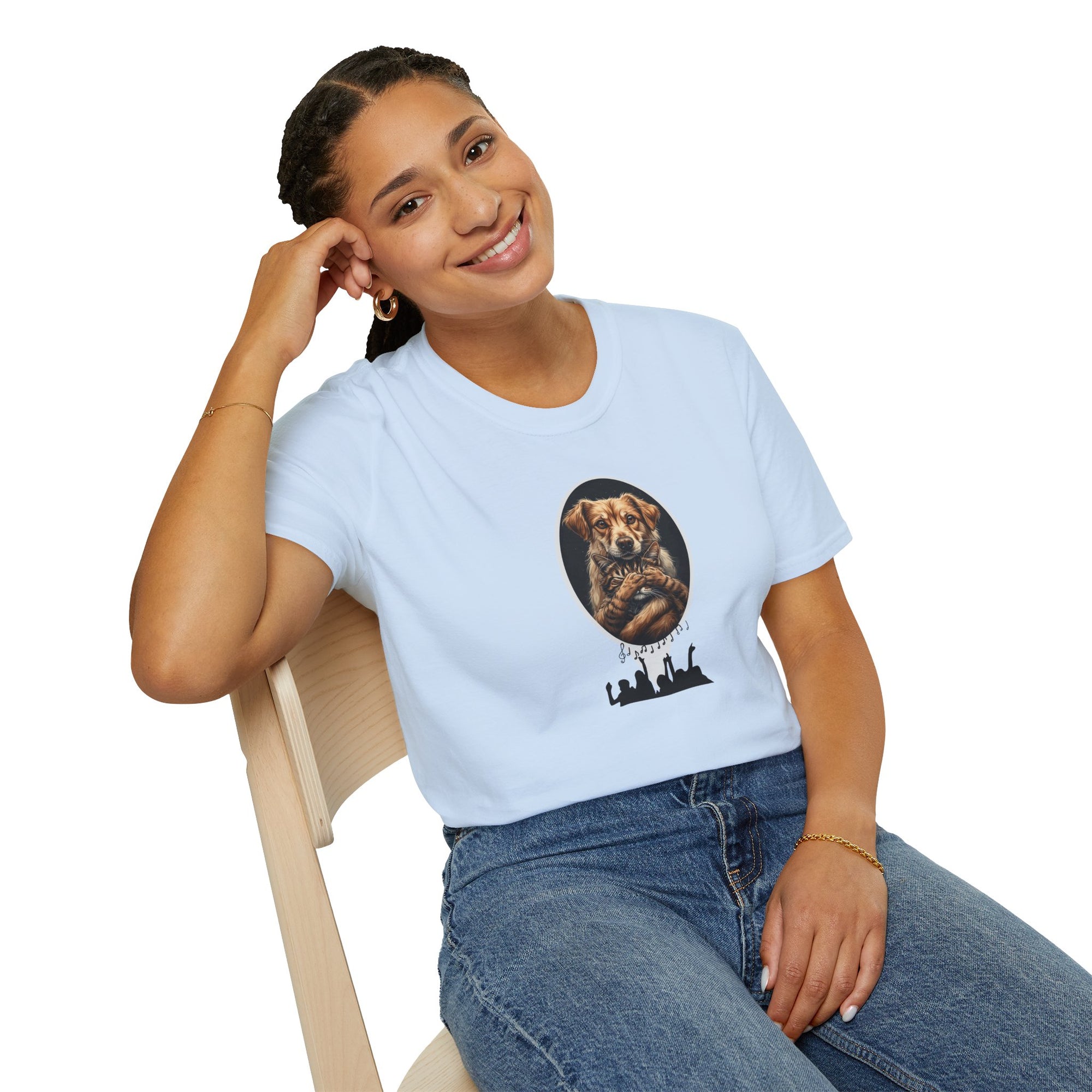 Look at Those Two Unisex Softstyle T-Shirt