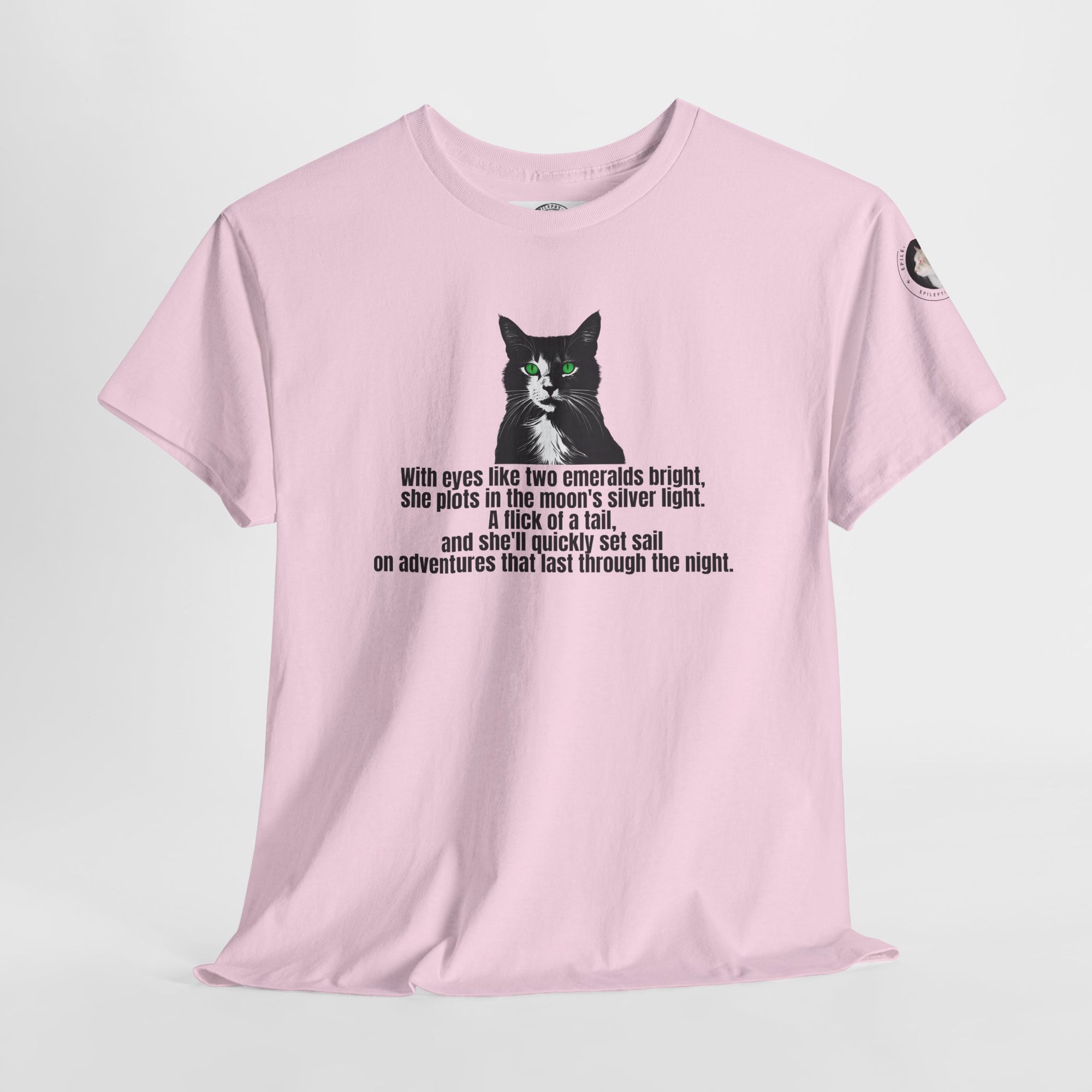 Emerald Eyed Mischief Unisex Heavy Cotton Tee