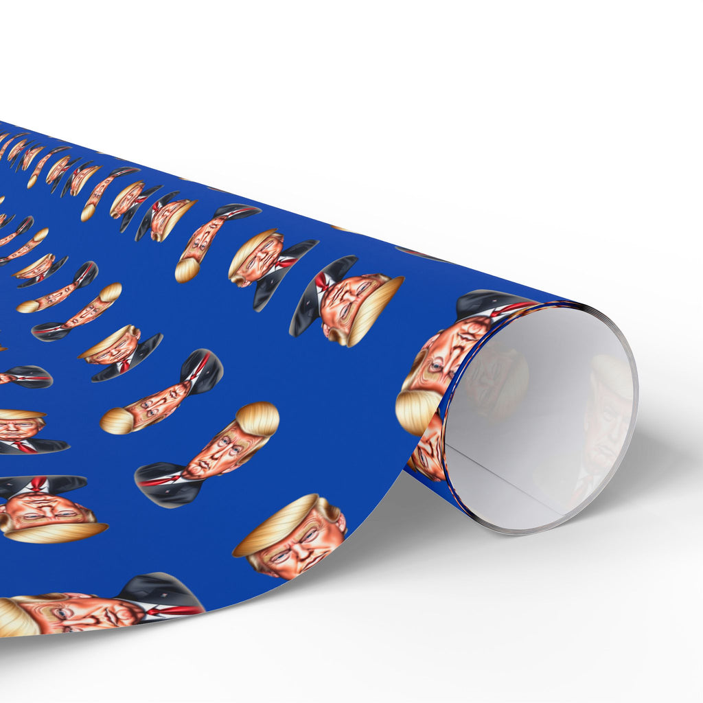Colorful Trump Face Gift Wrap Paper for All Occasions