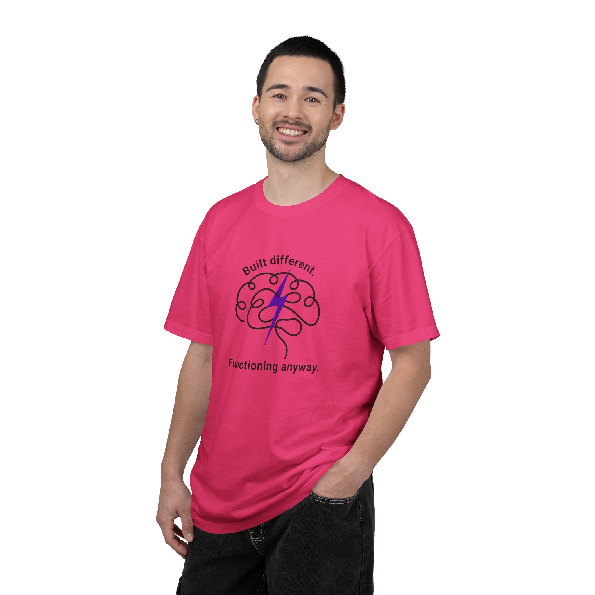 Built Different Premium Unisex Cotton T-Shirt | Soft, Lightweight Everyday Tee