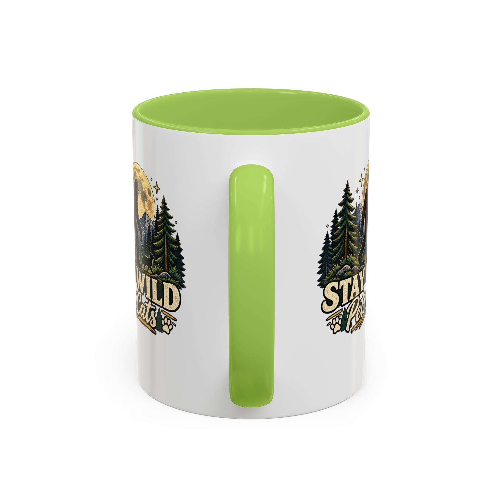 Stay Wild Pet Cats Sasquatch Accent Mug