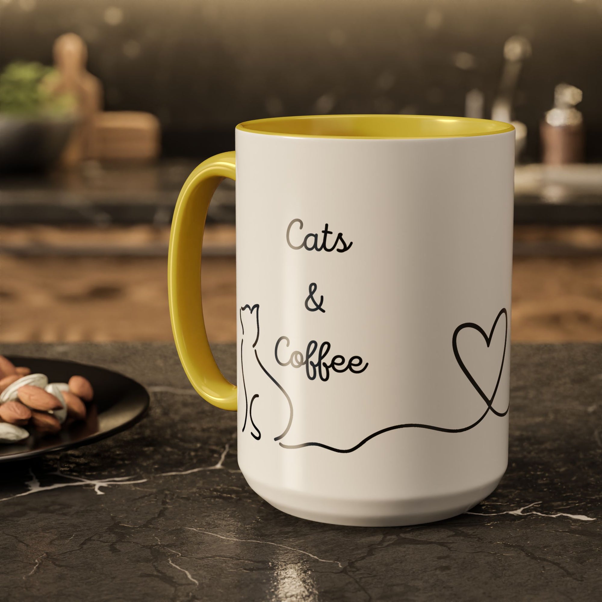 Hugs & Mugs Vibrant Color Coffee Mug