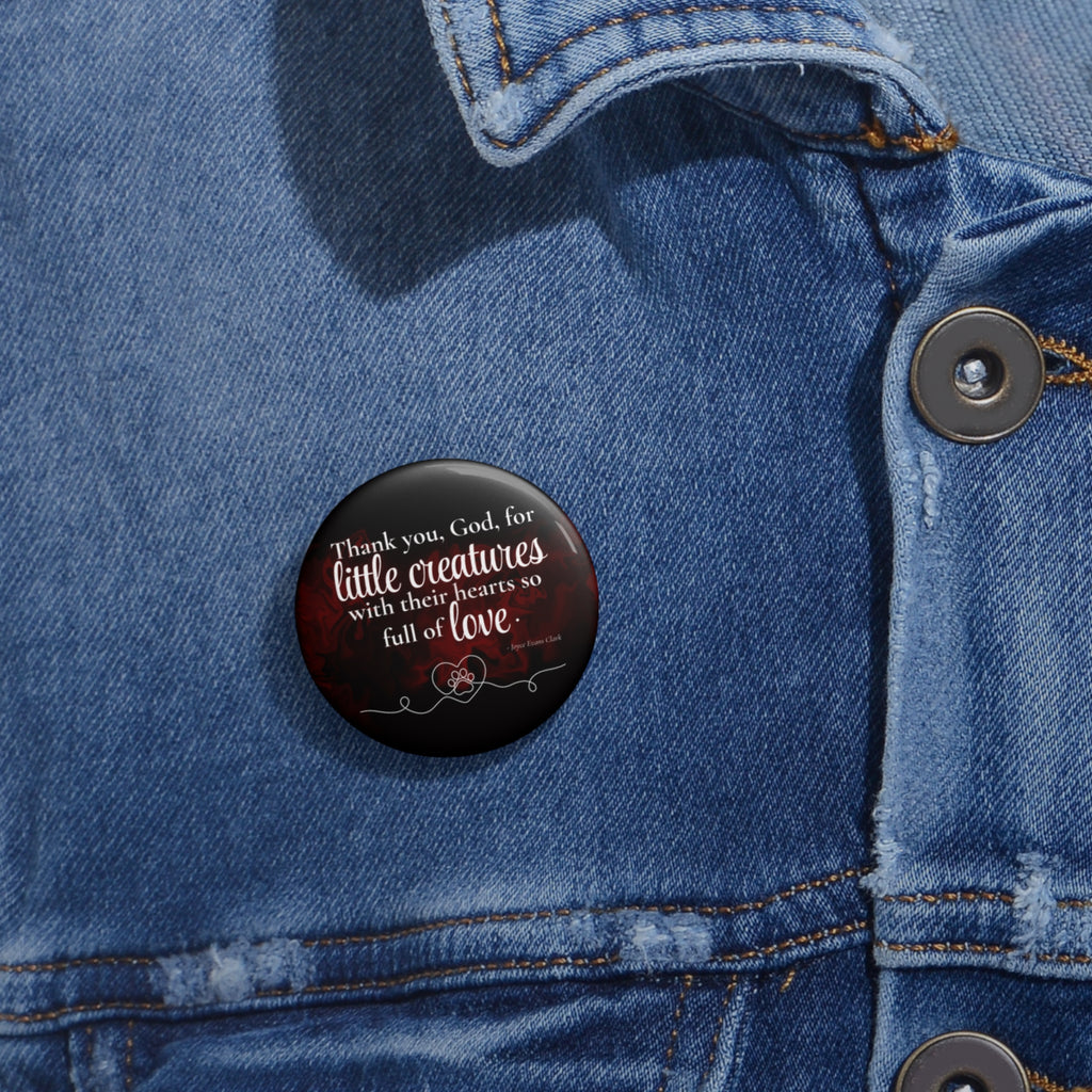 Little Creatures Pin Buttons