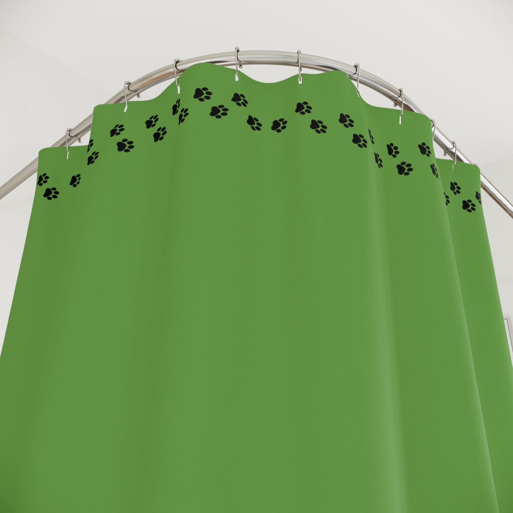Garden Watch Cat Shower Curtain