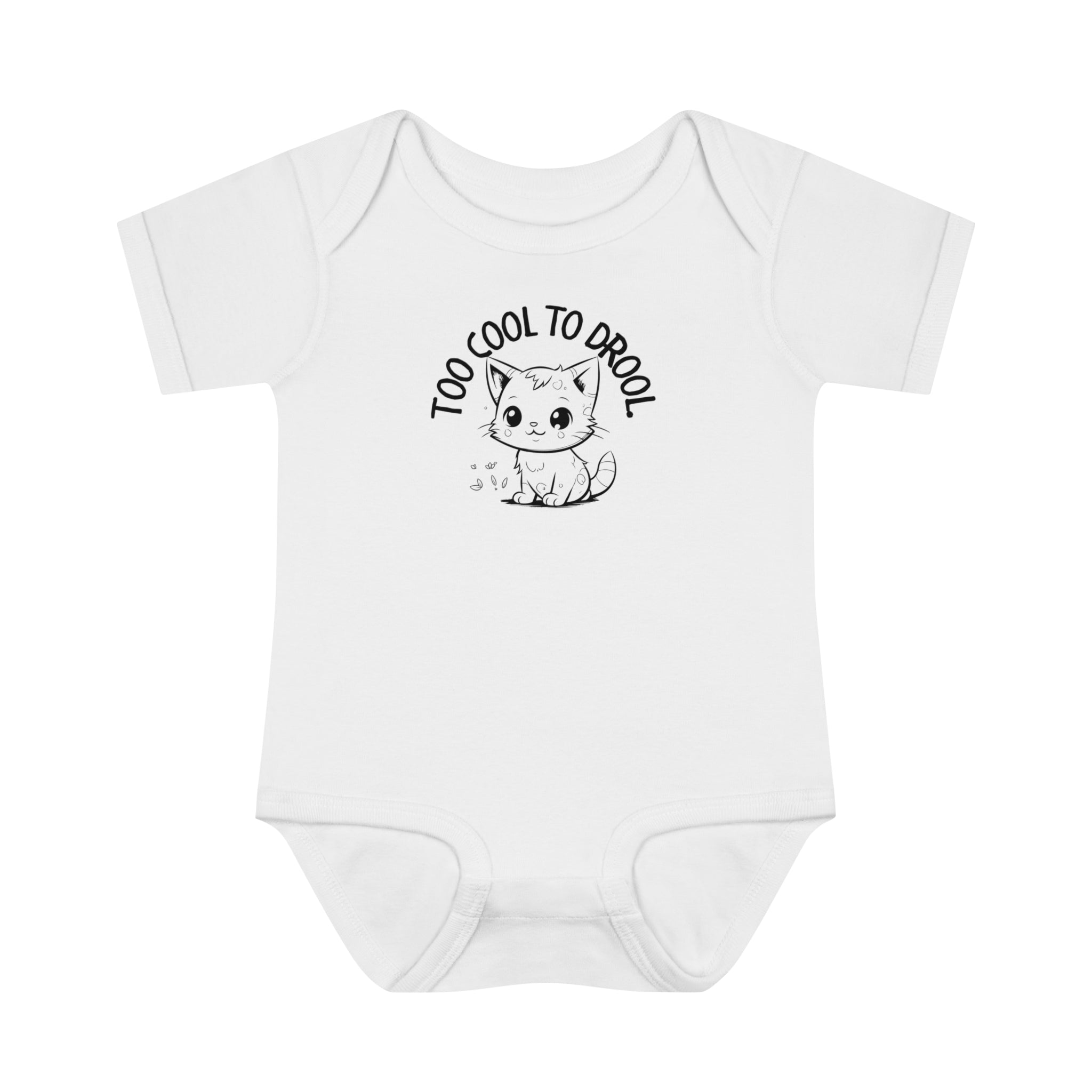Too Cool To Drool Infant Baby Rib Bodysuit - EpiAl's Shop