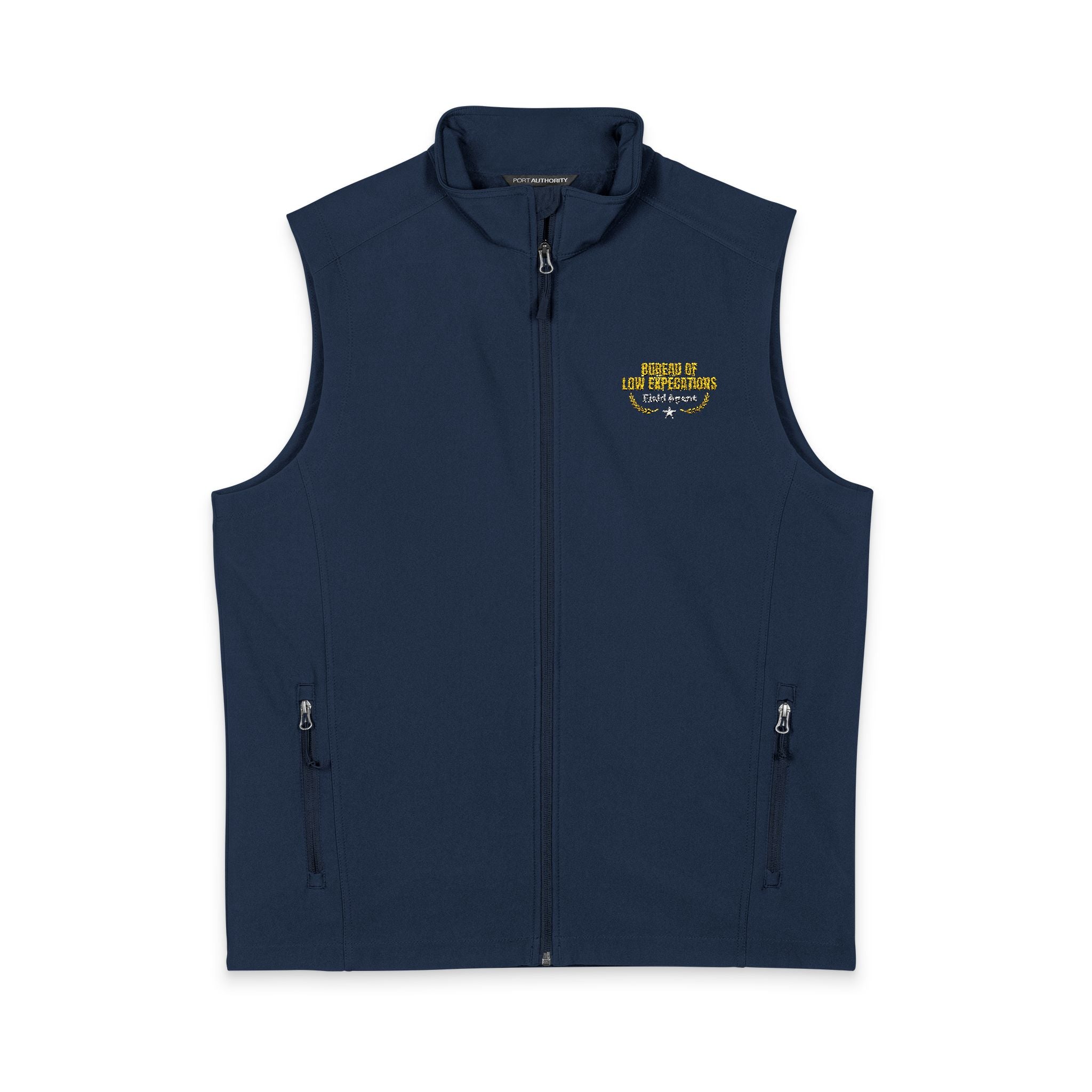 Bureau of Low Expectations Field Agent Men's Soft Shell Vest