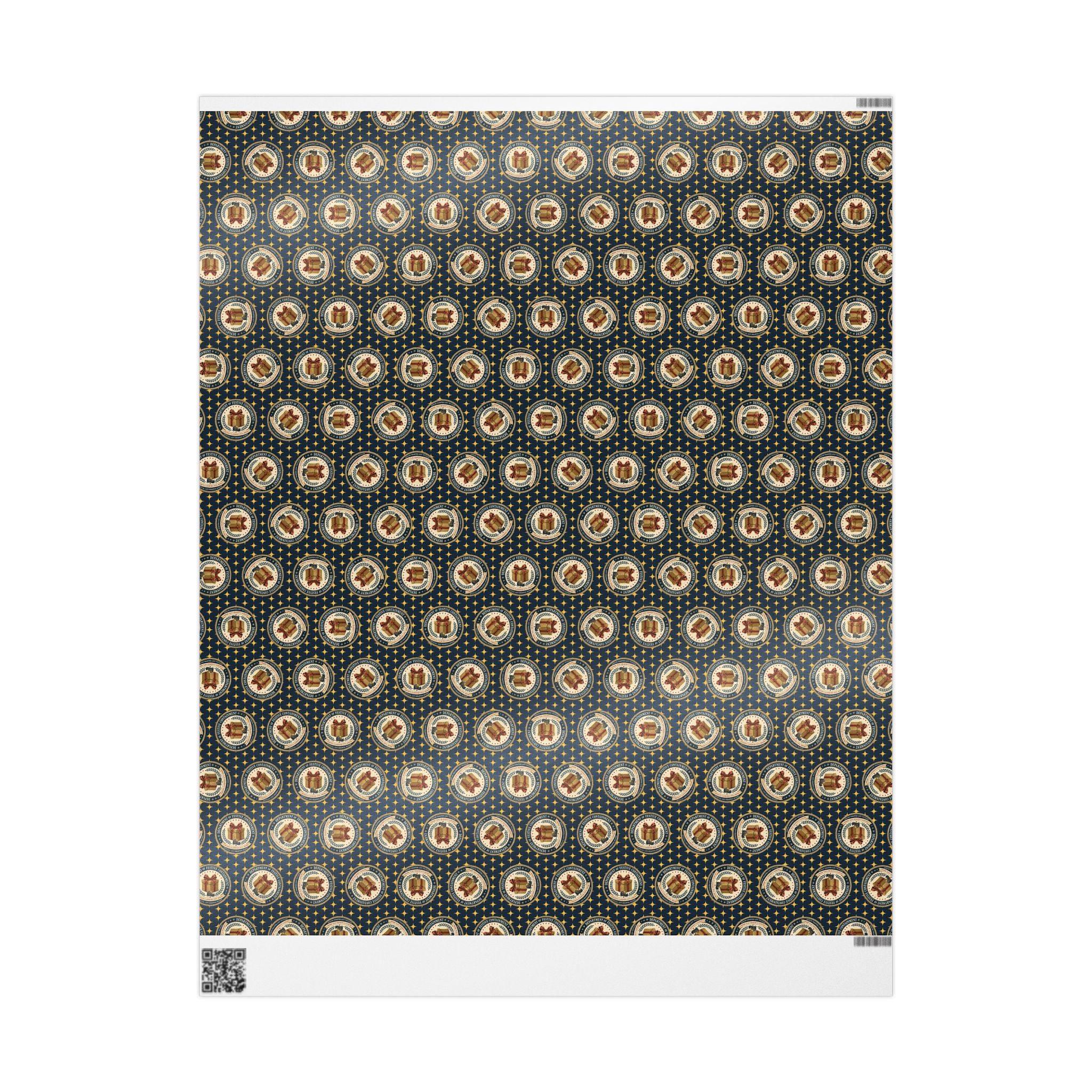Department of Festive Containment Wrapping Paper Roll