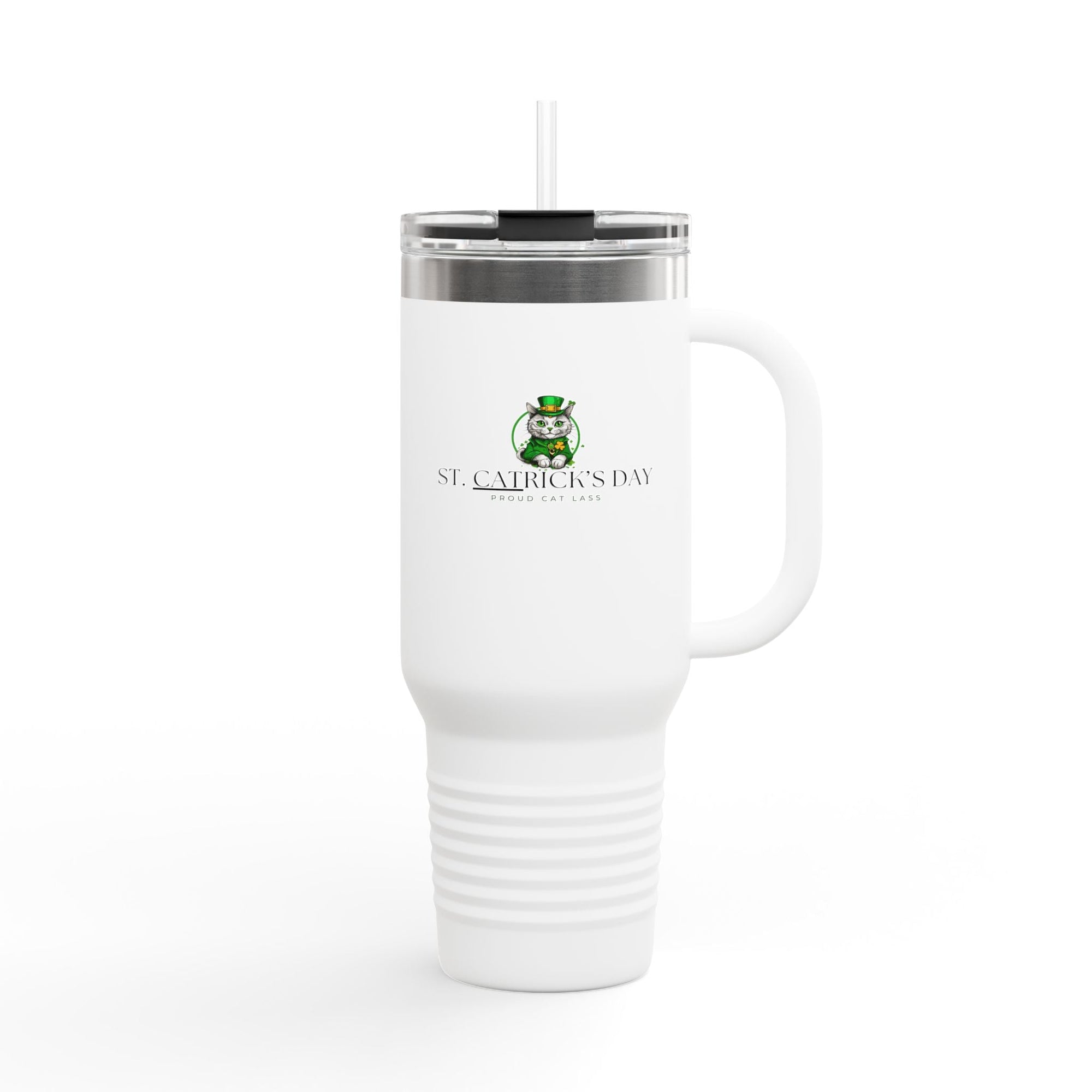 St. Patrick's Day Insulated Travel Mug Printify