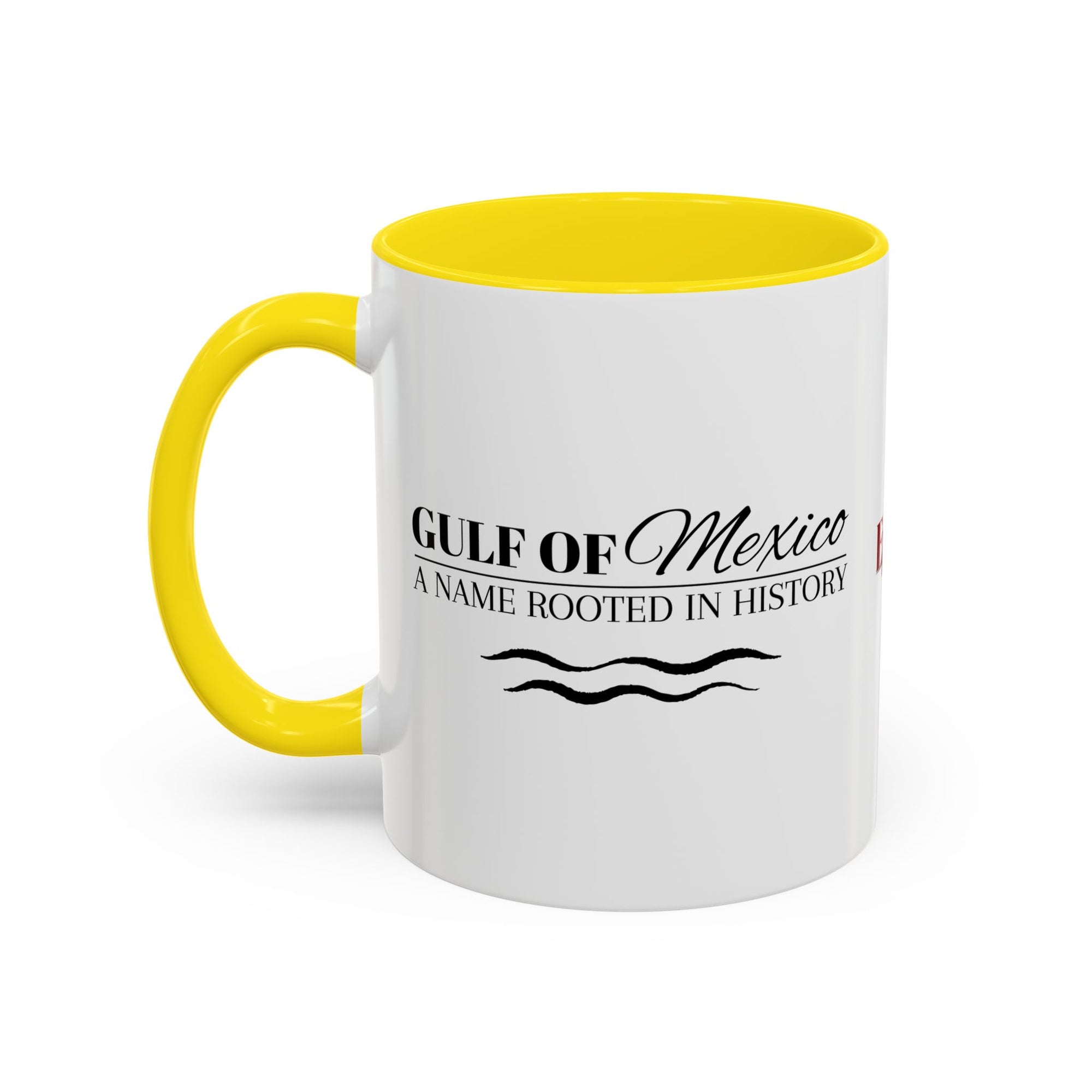 Gulf of Mexico A Name Rooted in History Accent Coffee Mug