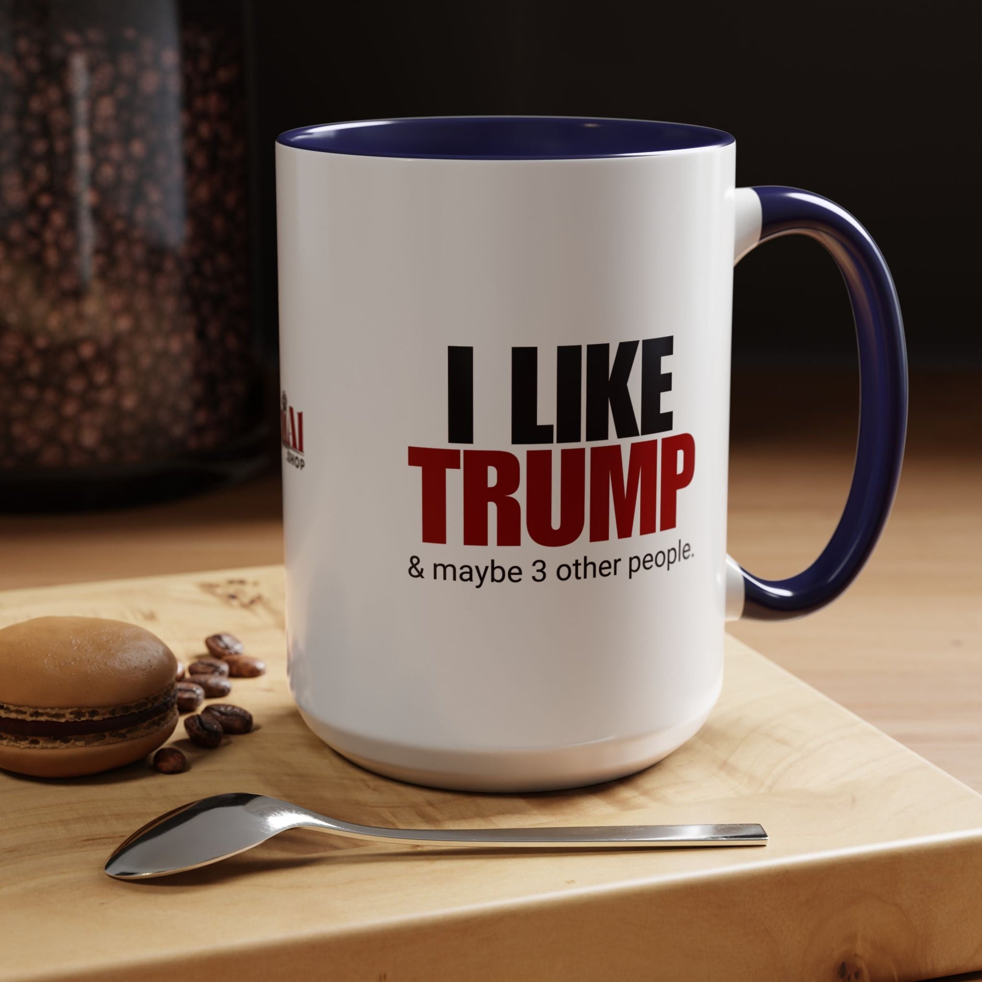 I Like Trump Accent Coffee Mug - 11oz & 15oz | Fun Political Gift for Fans Printify
