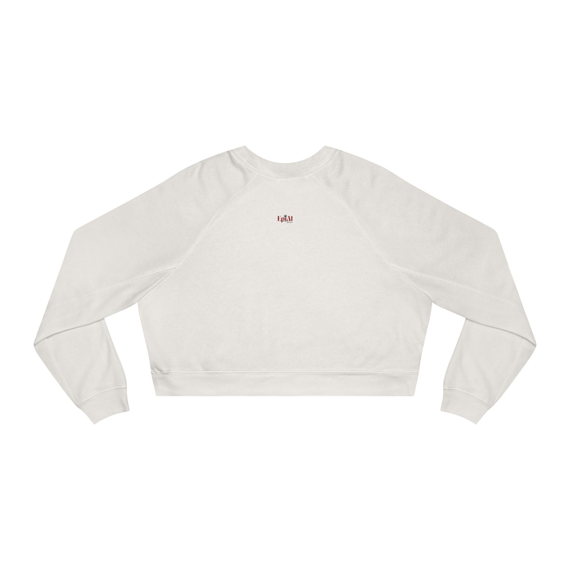Artsy Fartsy Cat Lady Cropped Fleece Pullover, Autumn Fashion