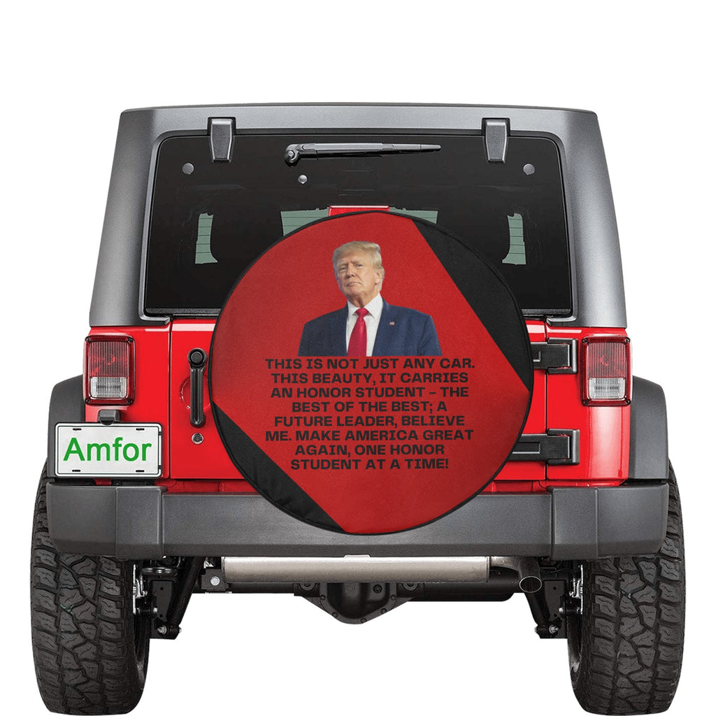 Trump Honor Student Spare Tire Cover (Large)(17")