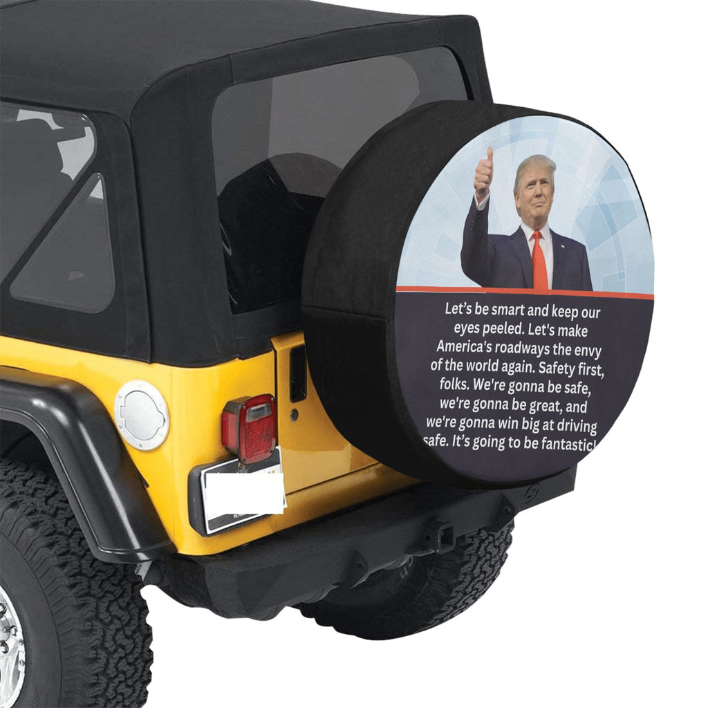 Trump Safe Spare Tire Cover (Large)(17")