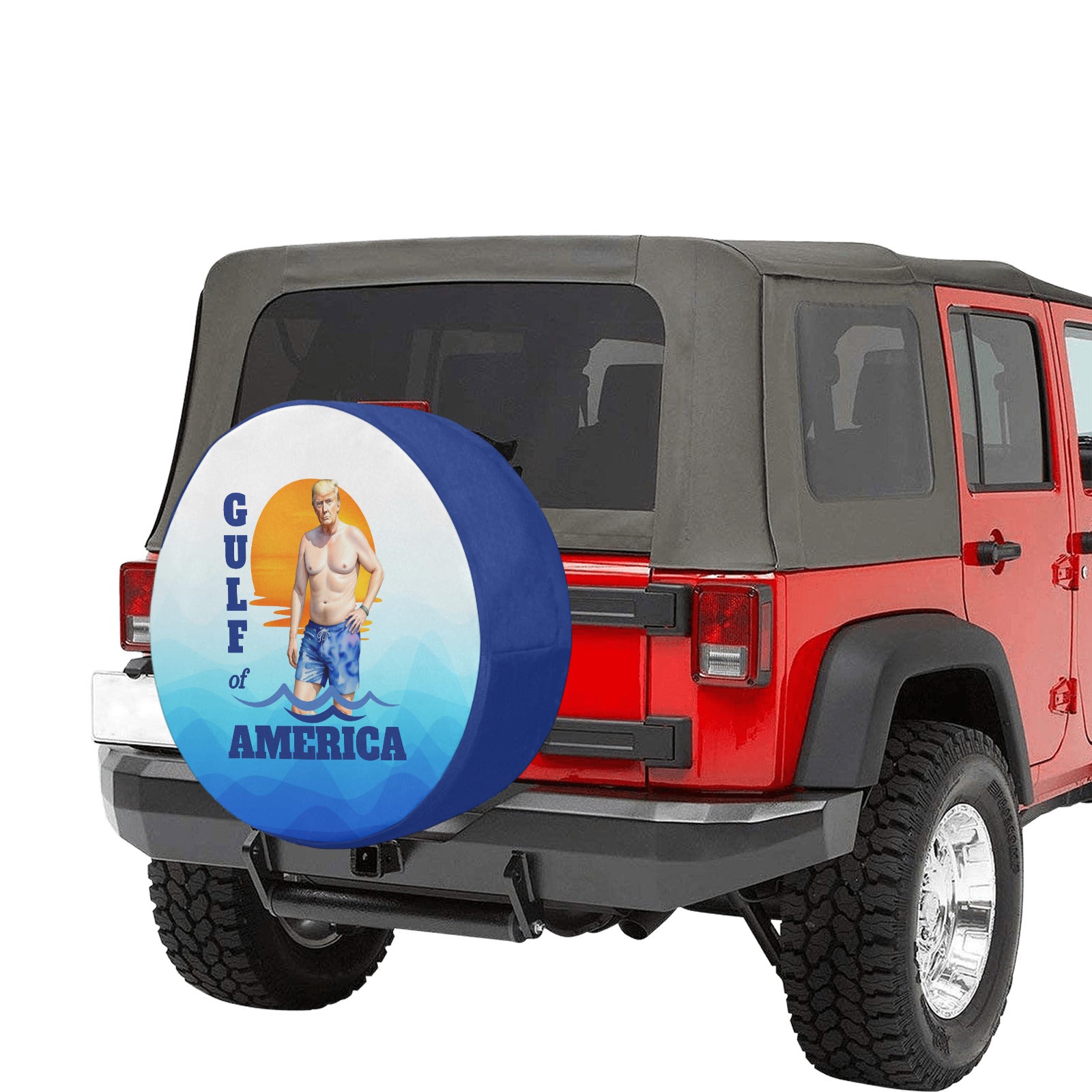 Gulf Coast Trump Spare Tire Cover (Large)(17")