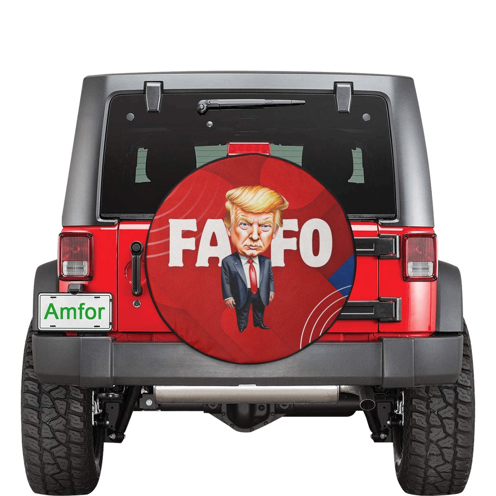 Trump FAFO Spare Tire Cover (Medium)(16")