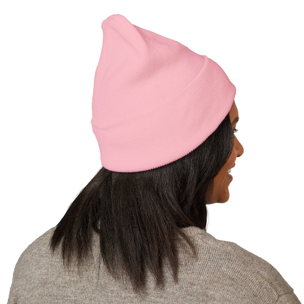 Embroidered Cat Lady Beanie