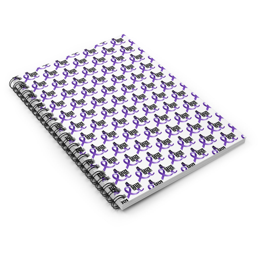Epilepsy Awareness Spiral Ruled-Lined Notebook