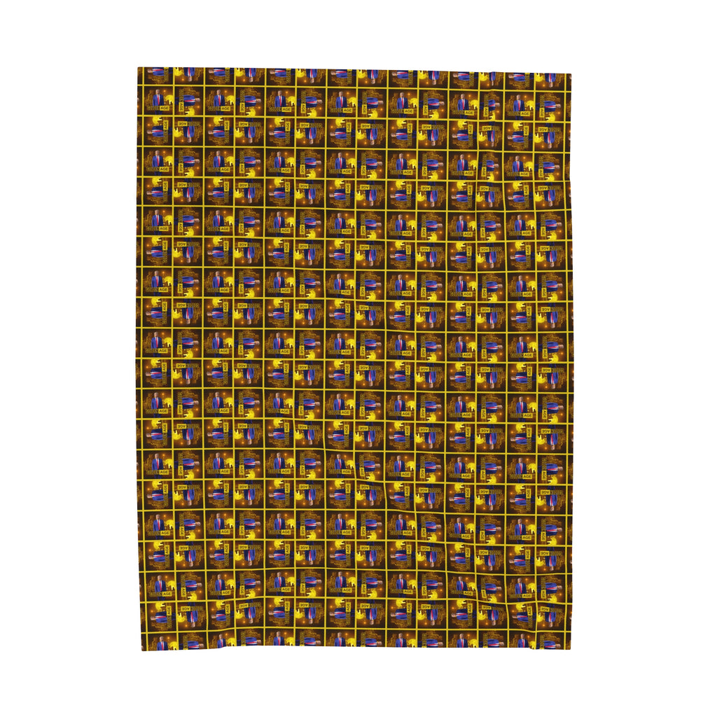 Trump Golden Age Velveteen Plush Blanket