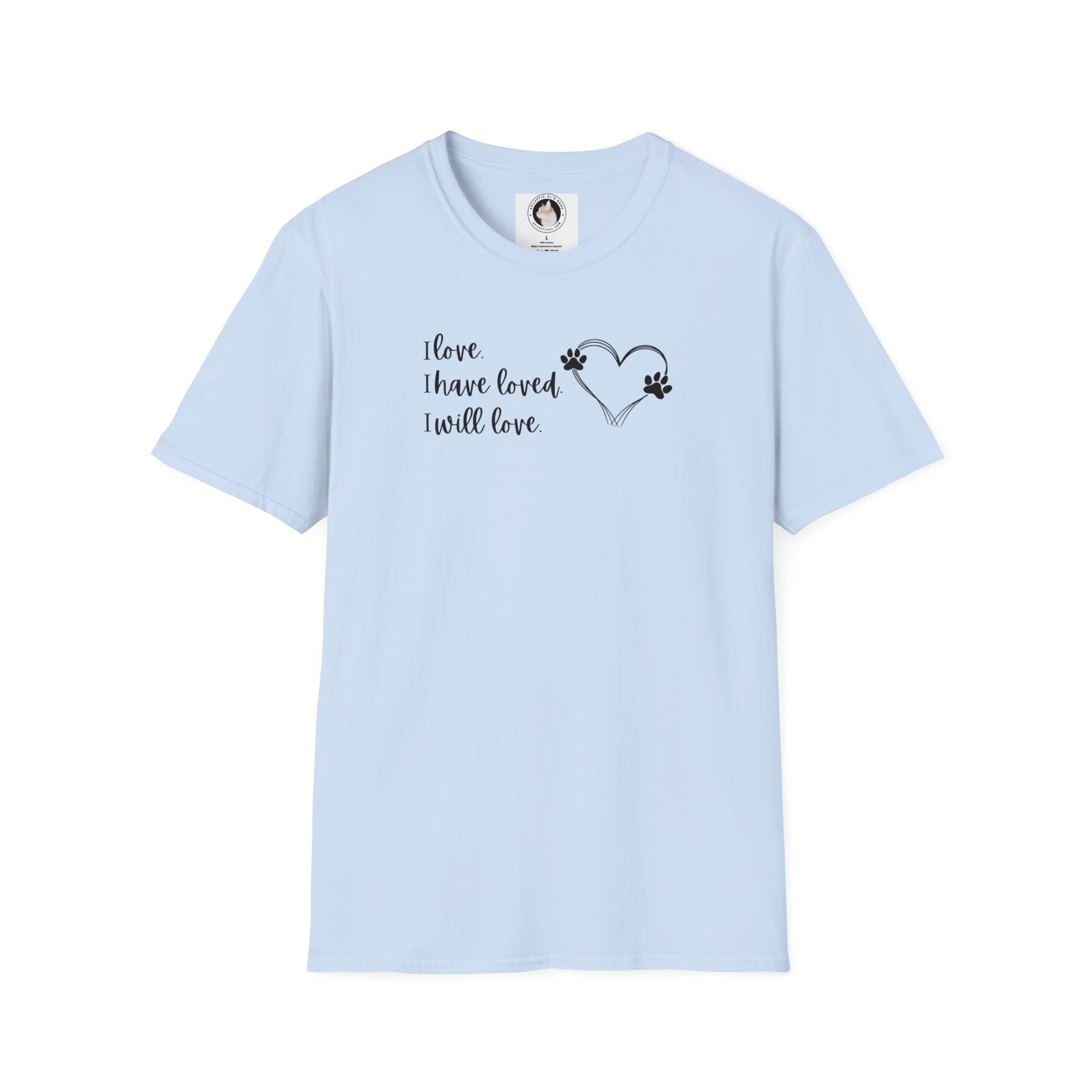 I Love Unisex Softstyle T - Shirt - T - Shirt - Epileptic Al’s Shop