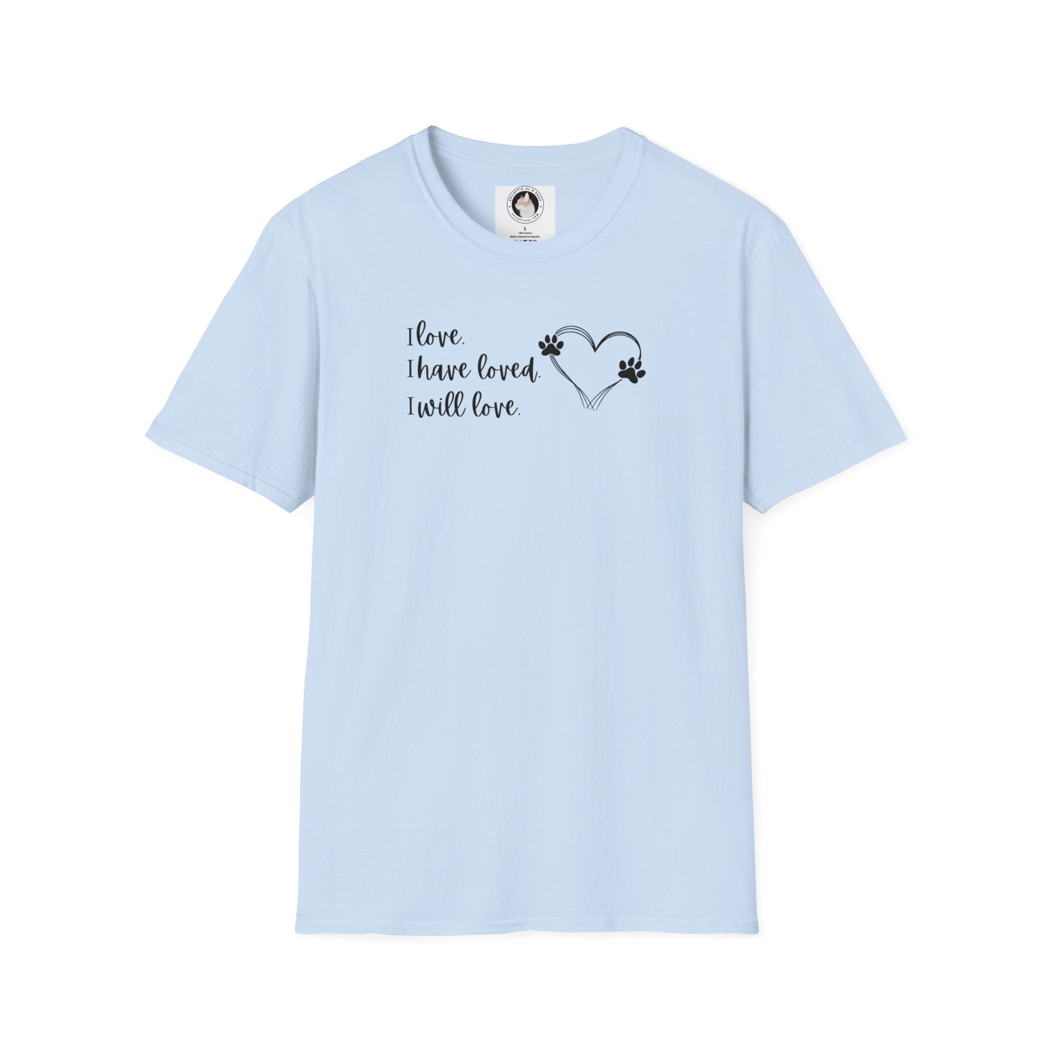 I Love Unisex Softstyle T - Shirt - T - Shirt - Epileptic Al’s Shop