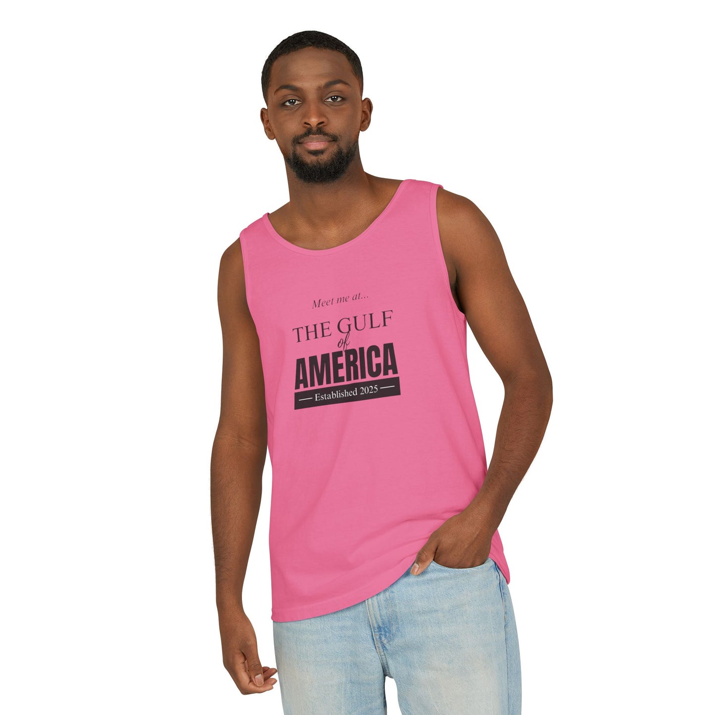 Gulf of America Unisex Garment-Dyed Tank Top