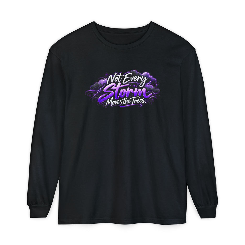 Not Every Storm Moves the Trees Epilepsy Awareness Long Sleeve Shirt