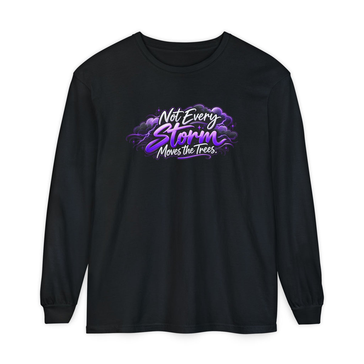 Not Every Storm Moves the Trees Epilepsy Awareness Long Sleeve Shirt