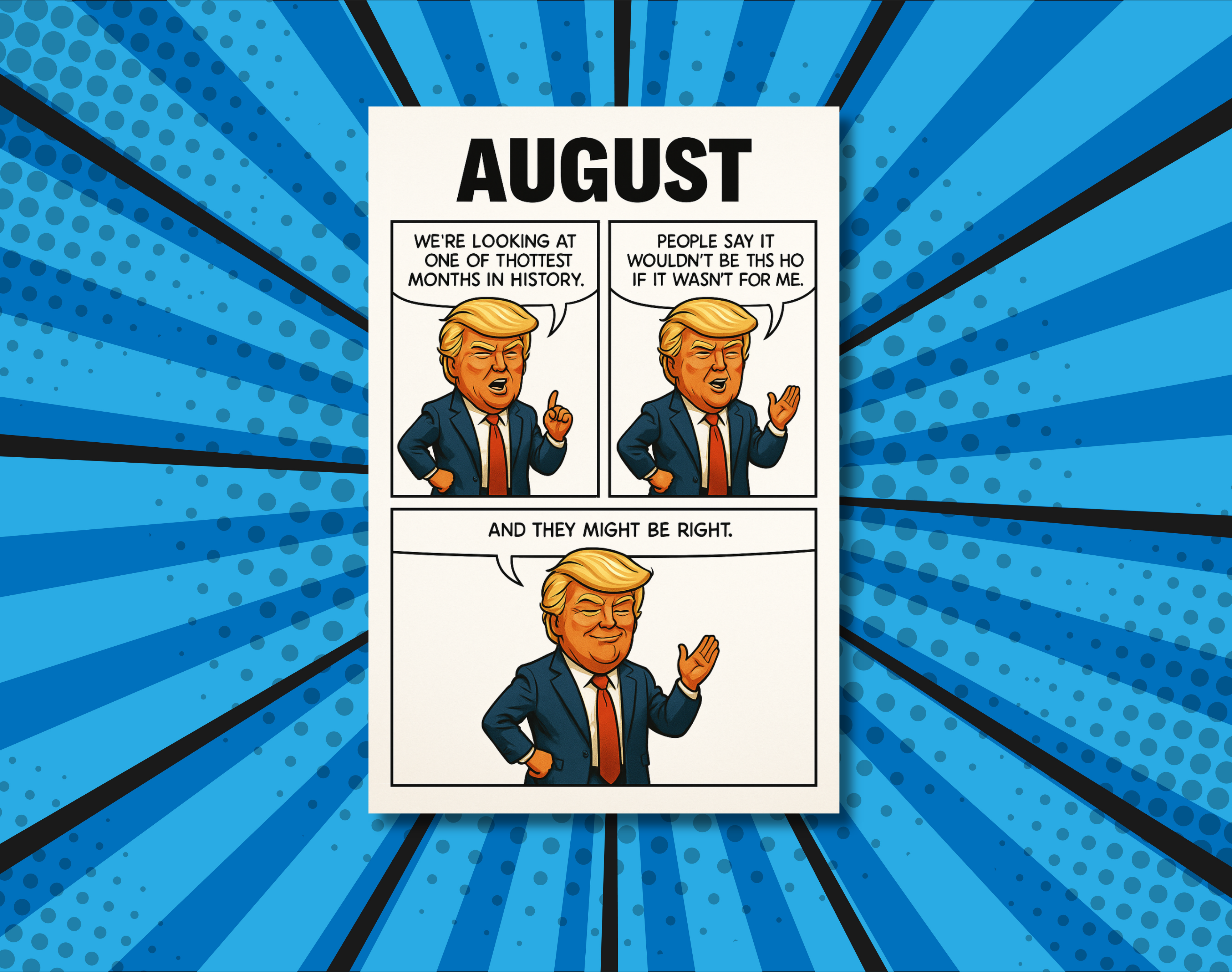 The Greatness Chronicles: 2026 Comic Calendar