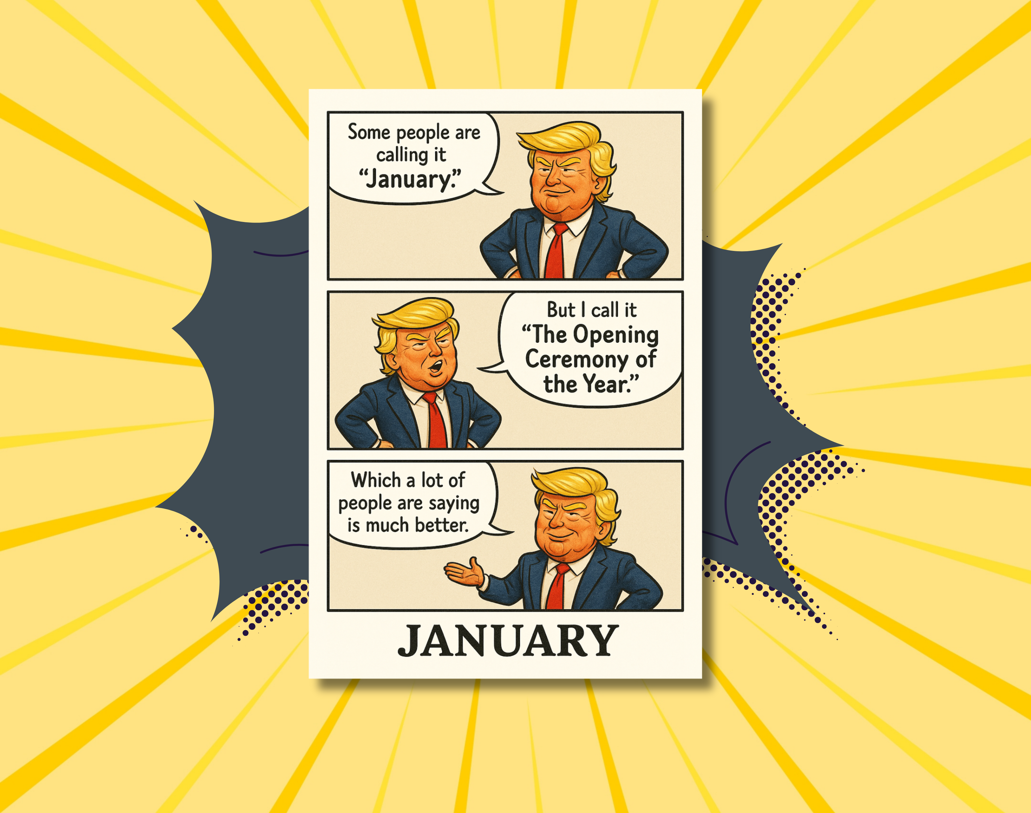 The Greatness Chronicles: 2026 Comic Calendar