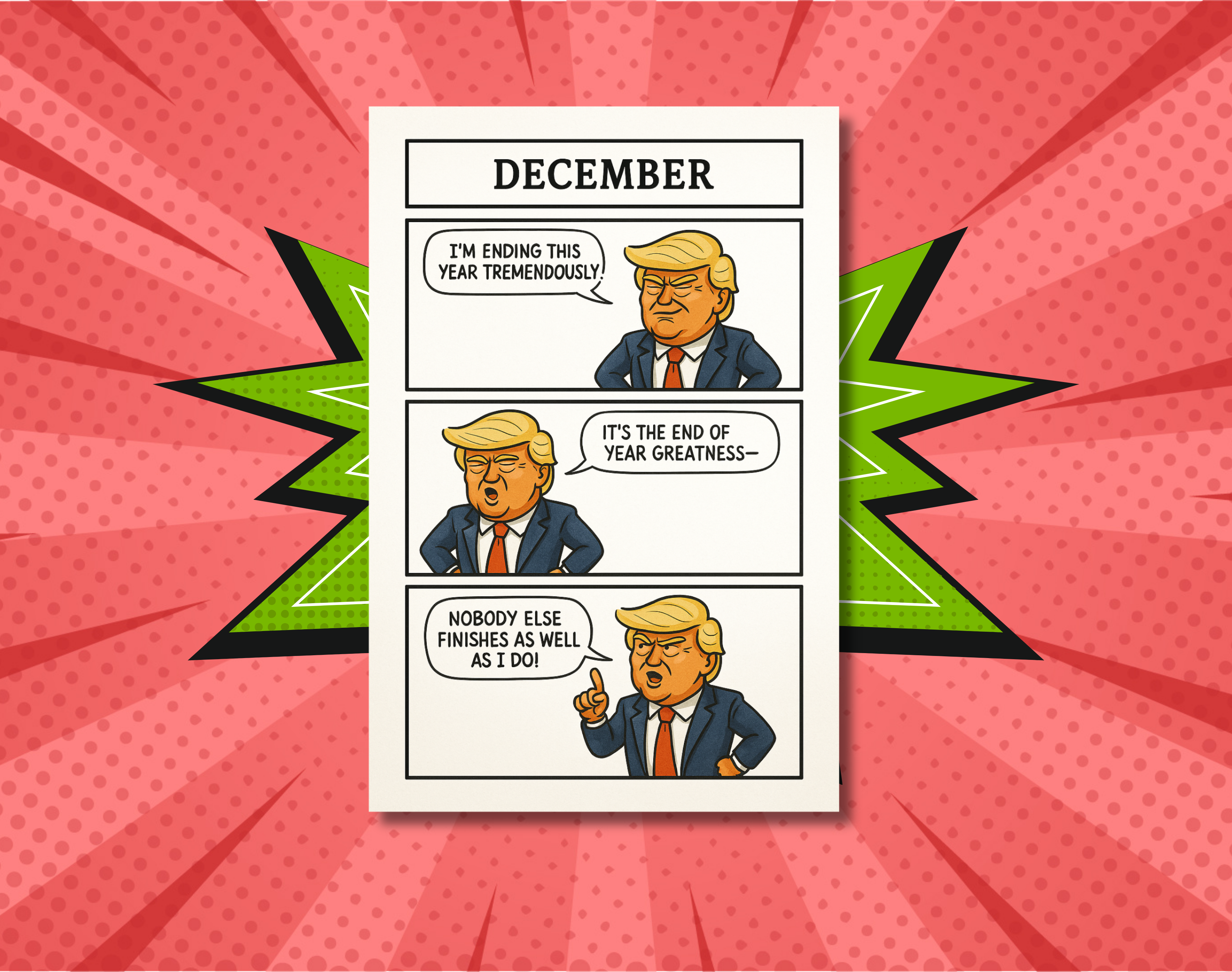 The Greatness Chronicles: 2026 Comic Calendar